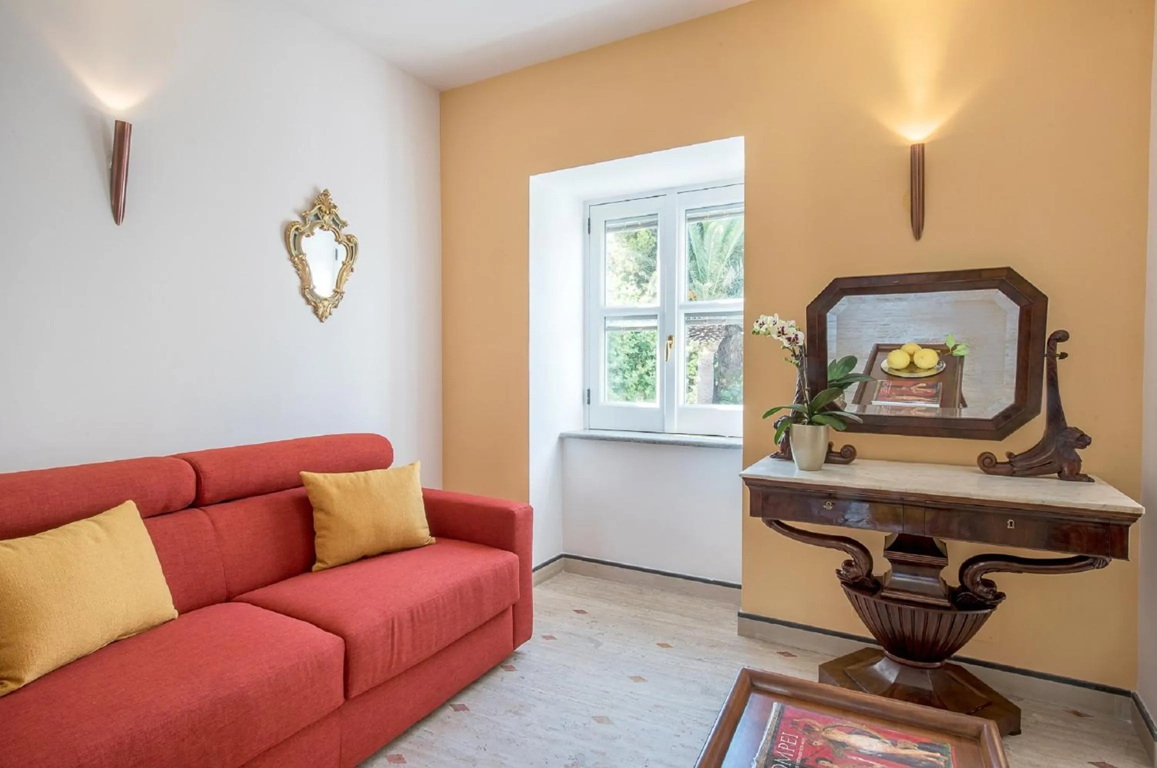 Living room in Don Antonino Relais