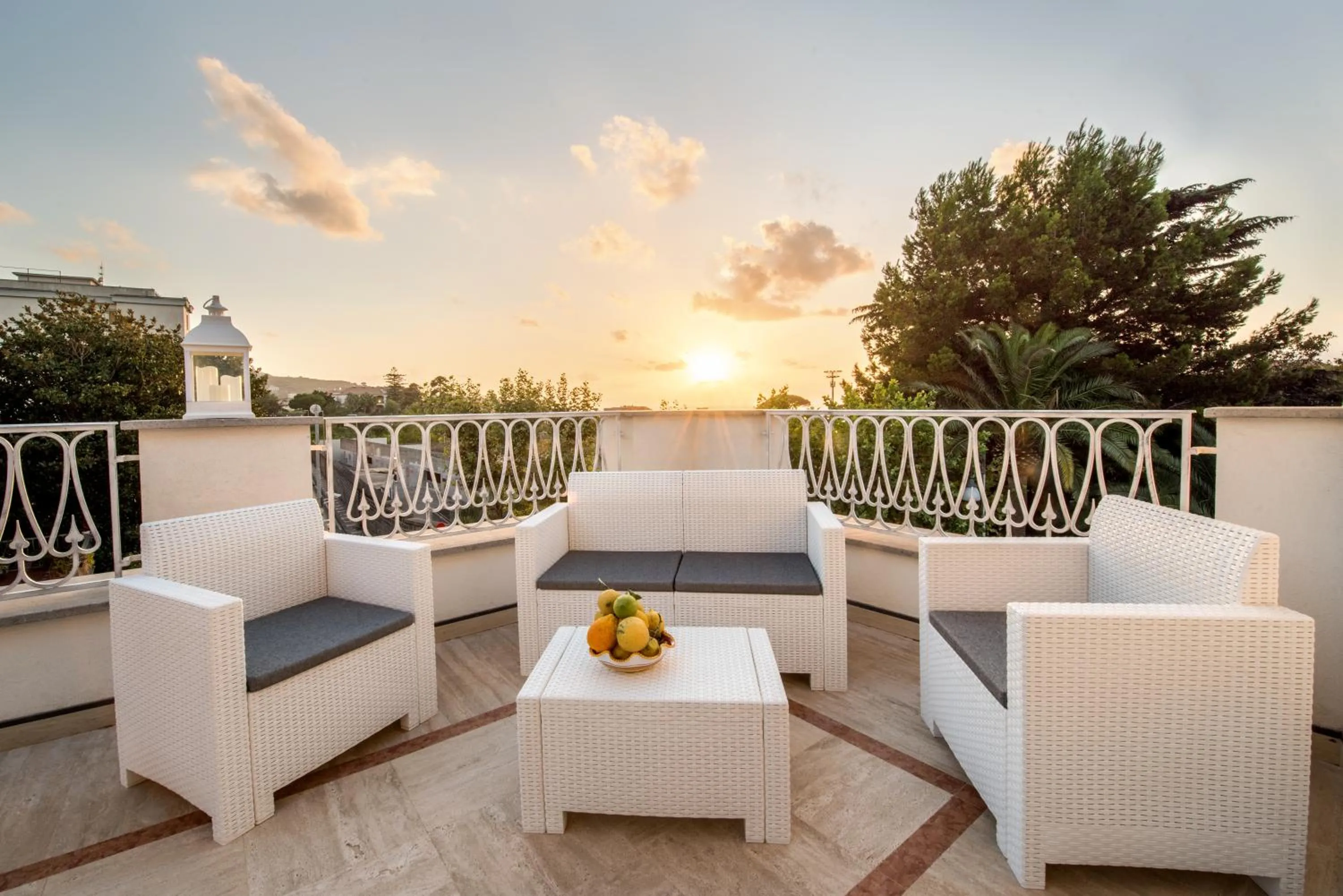Patio in Don Antonino Relais