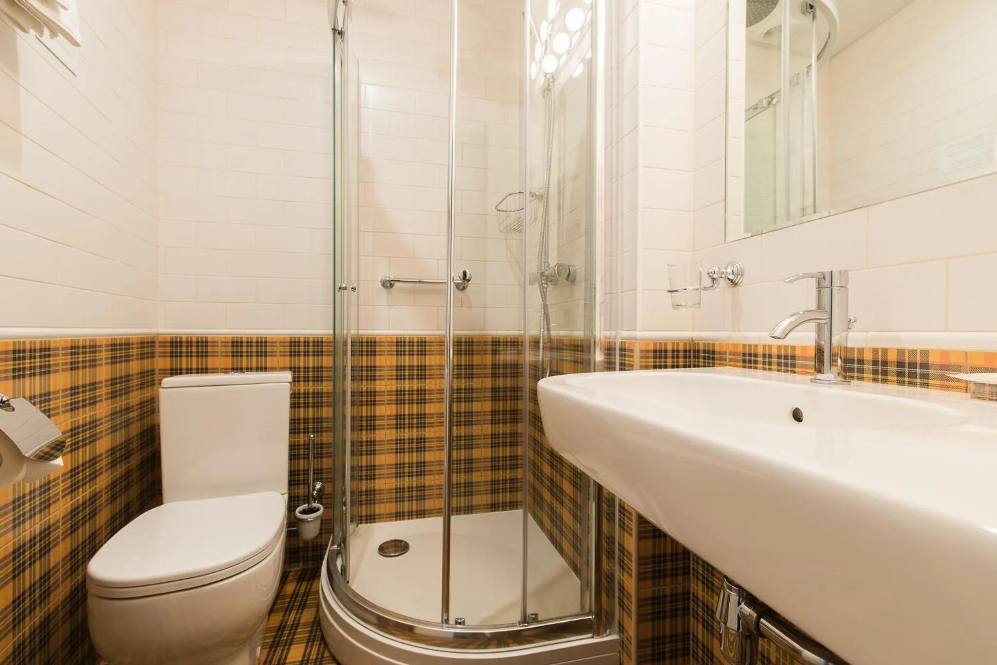 Bathroom in Hestia Hotel Draugi