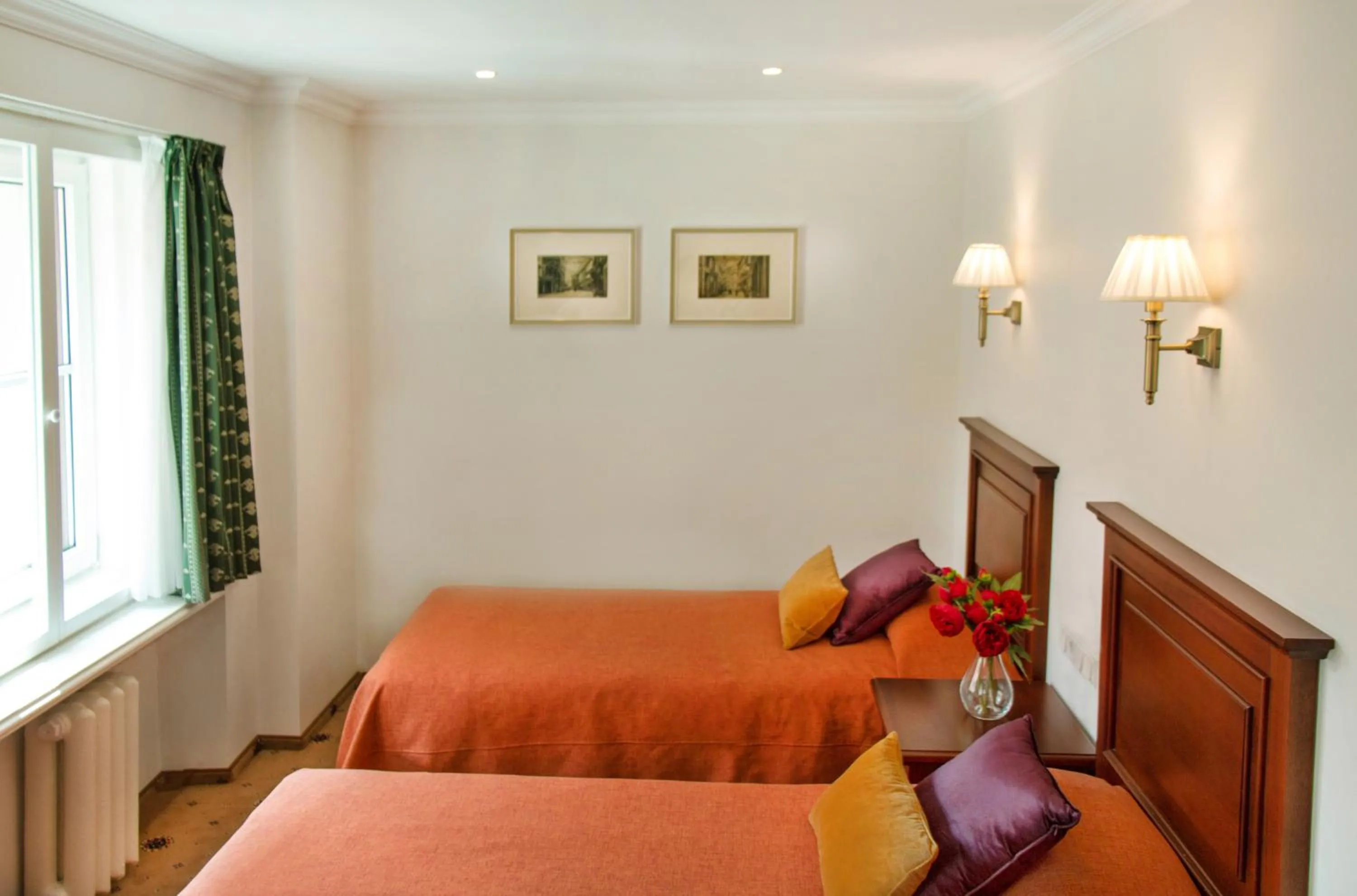 Bed in Hestia Hotel Draugi