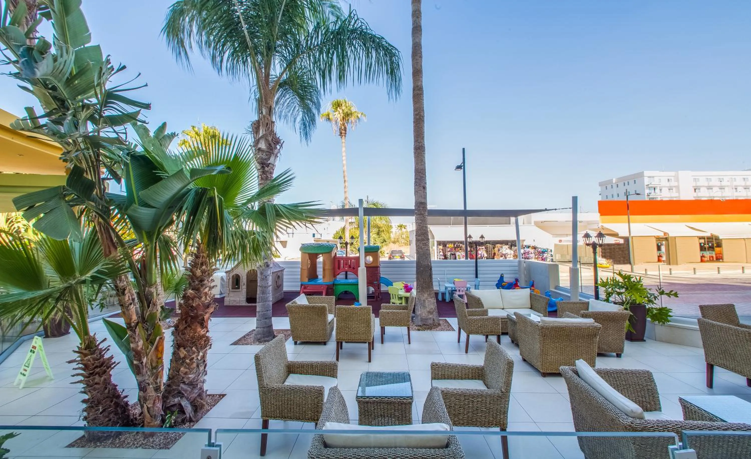 Children play ground in Stamatia Hotel