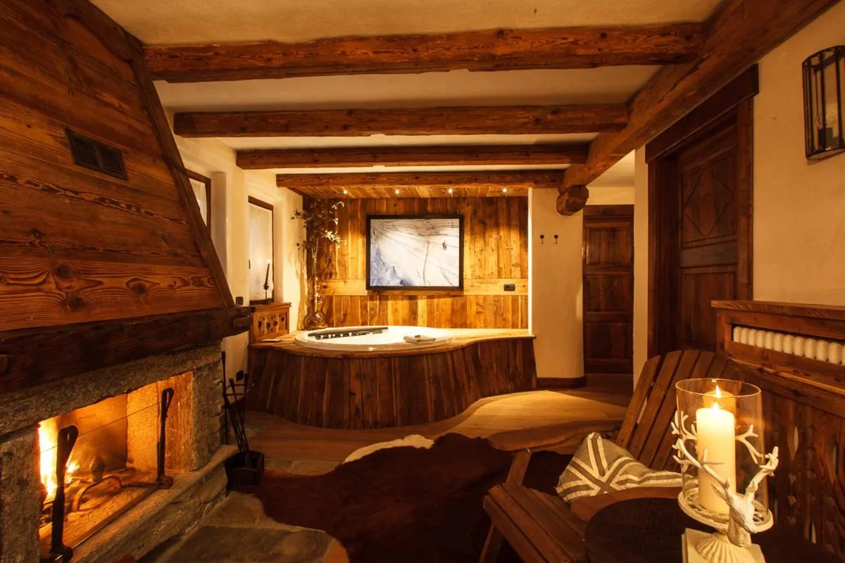 Bed in Au Coeur Des Neiges Resort SPA & FREE E-BIKE