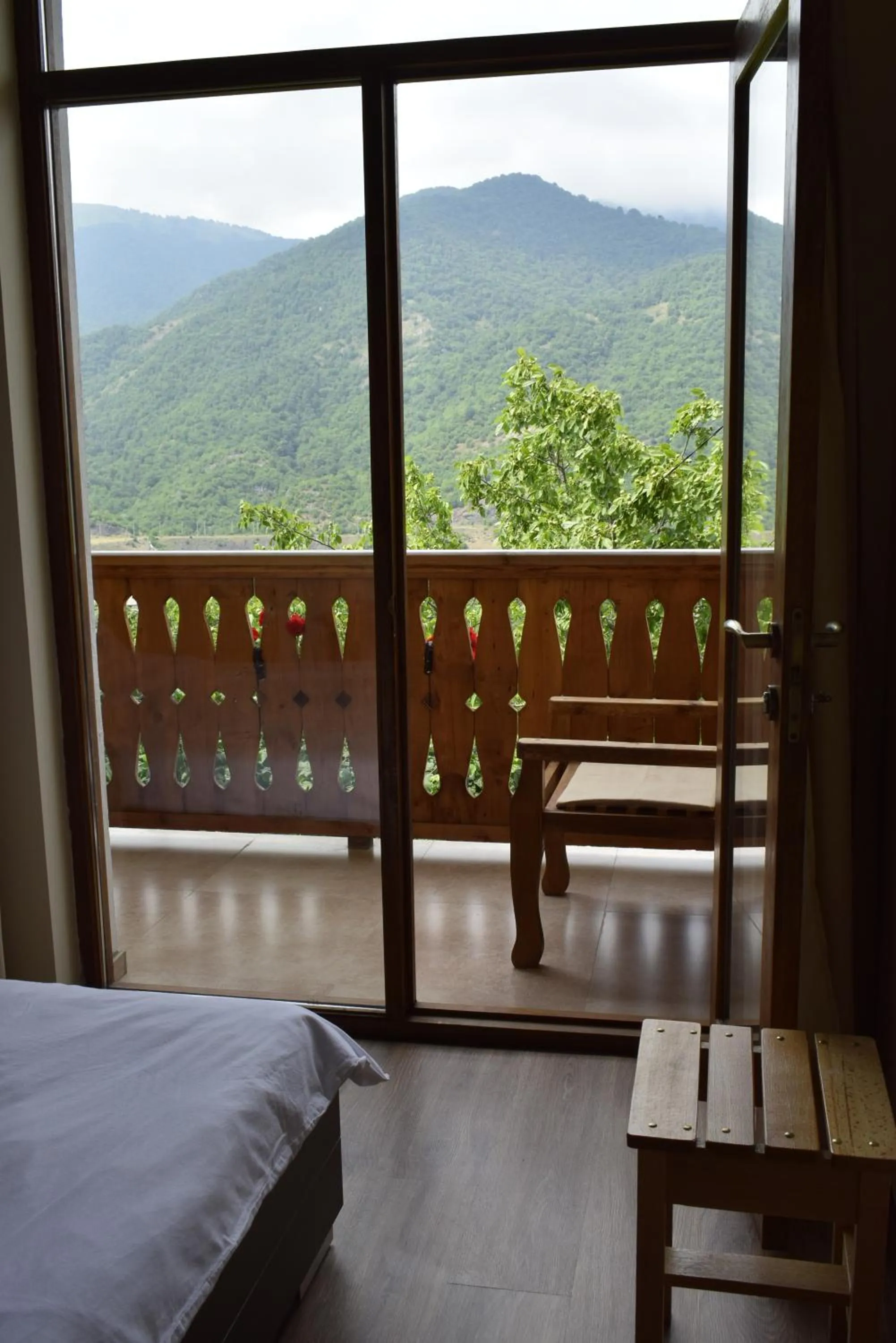 Balcony/Terrace, Bed in Verin Tun