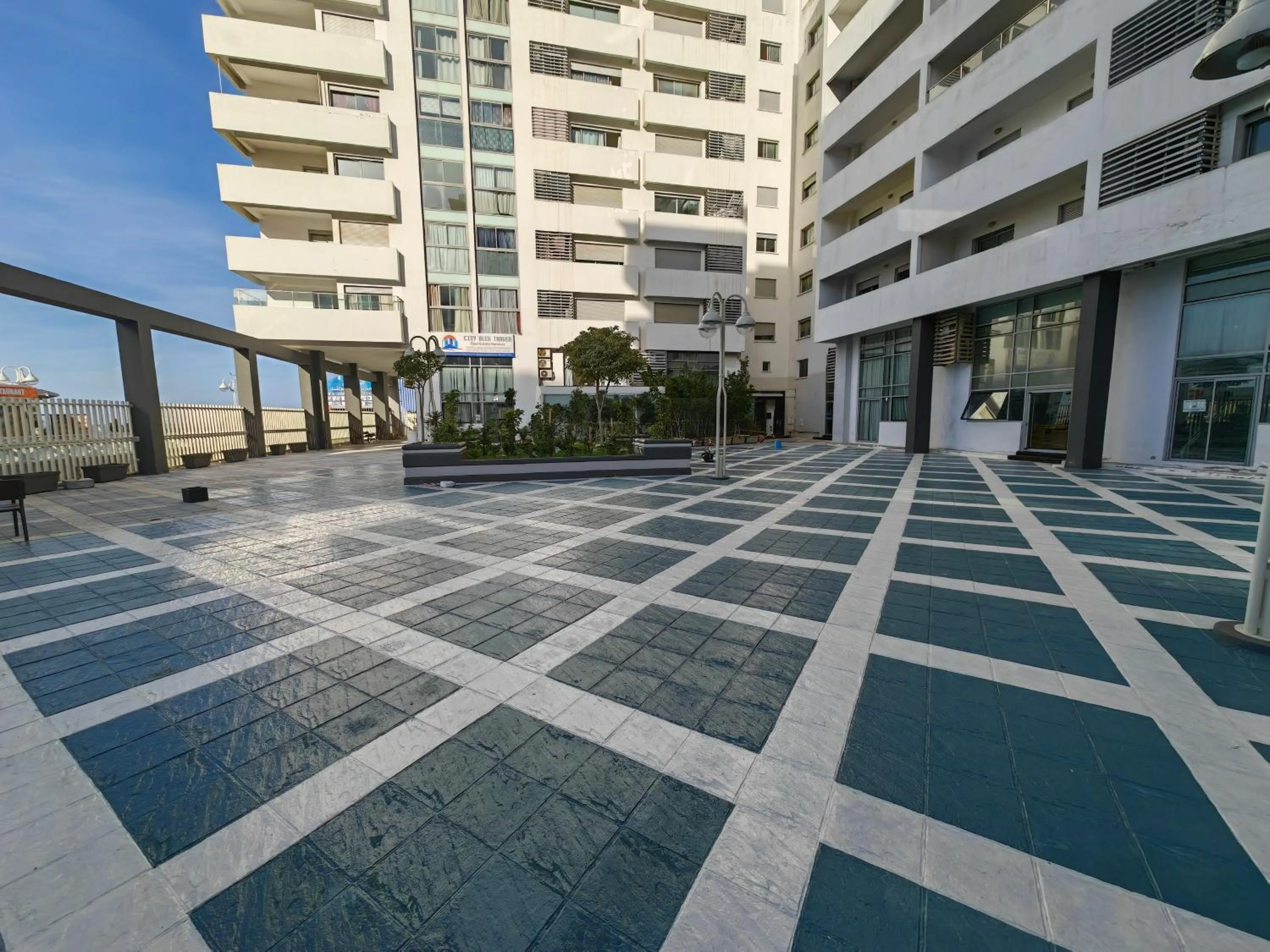 Patio in City Bleu Maroc