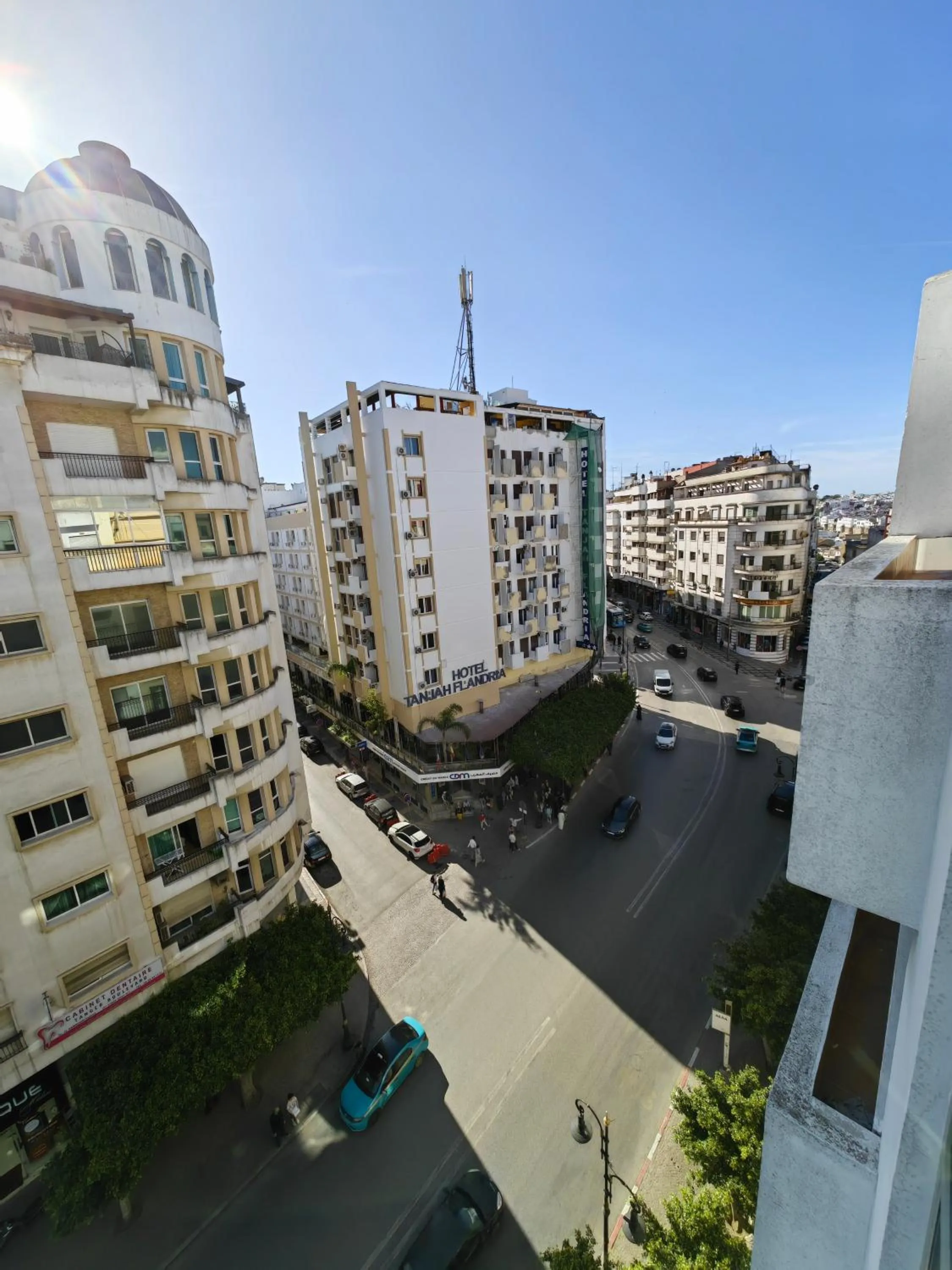 City view in City Bleu Maroc