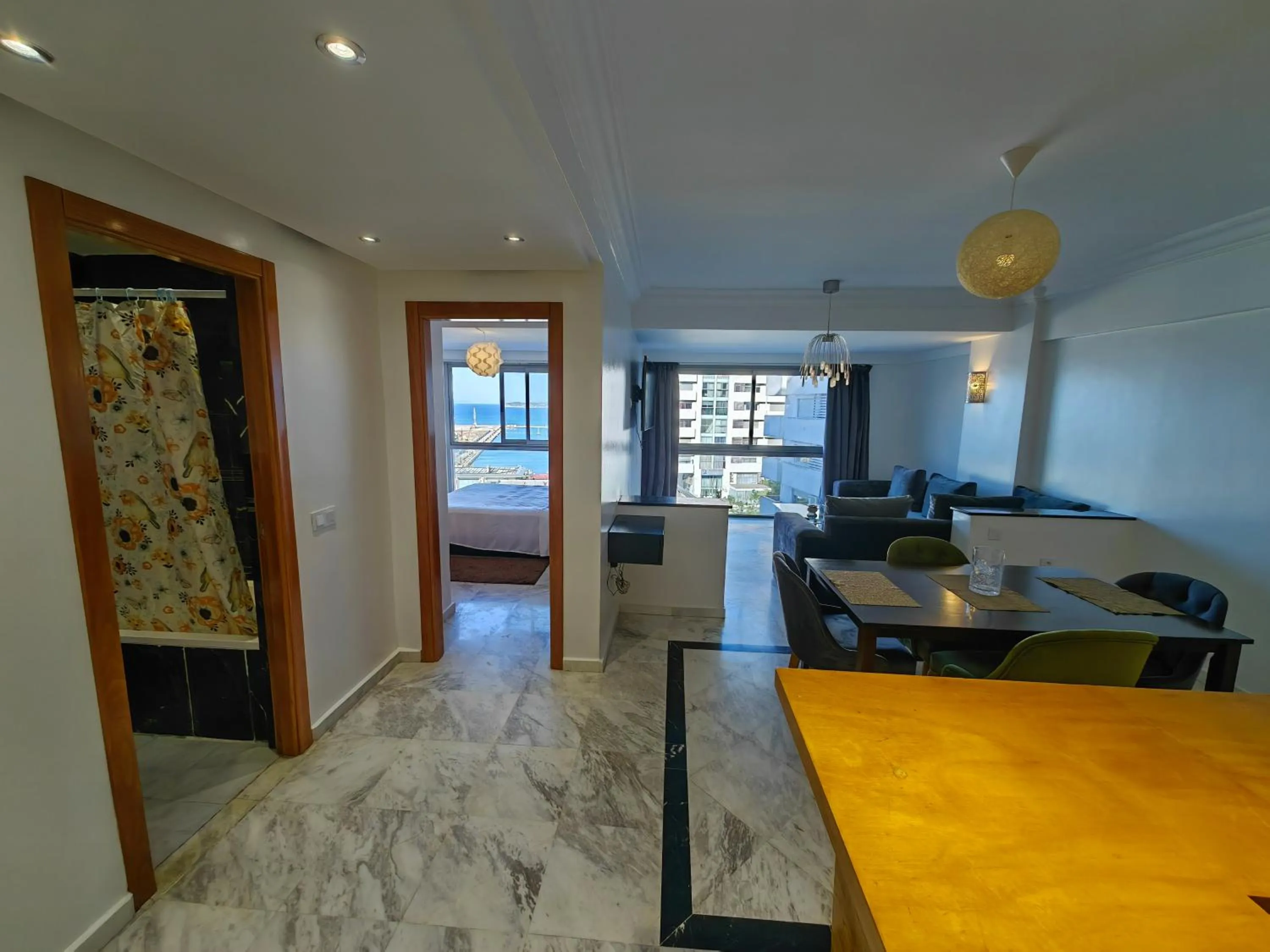 Kitchen or kitchenette in City Bleu Maroc