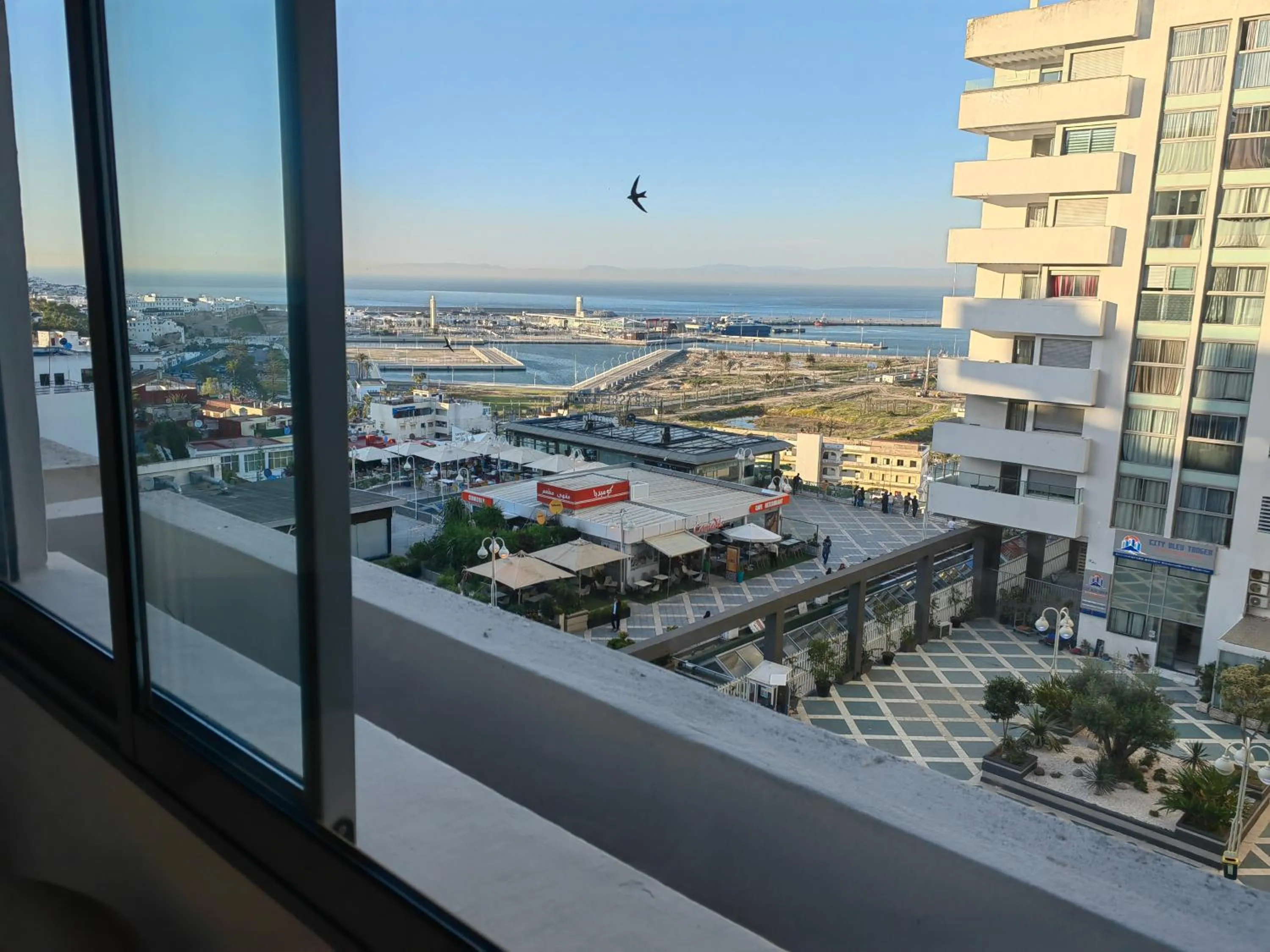 Bird's eye view in City Bleu Maroc