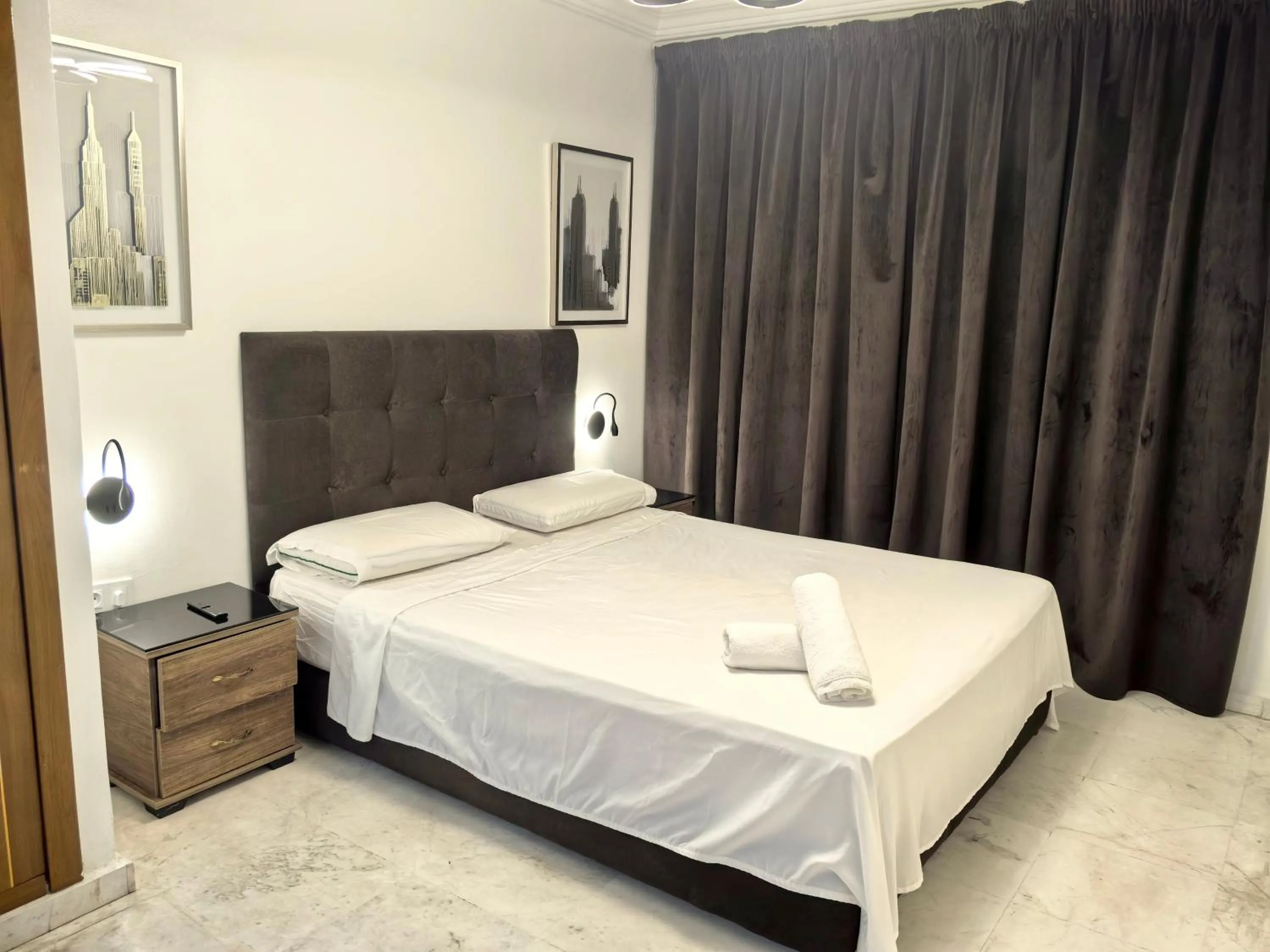 Bed in City Bleu Maroc