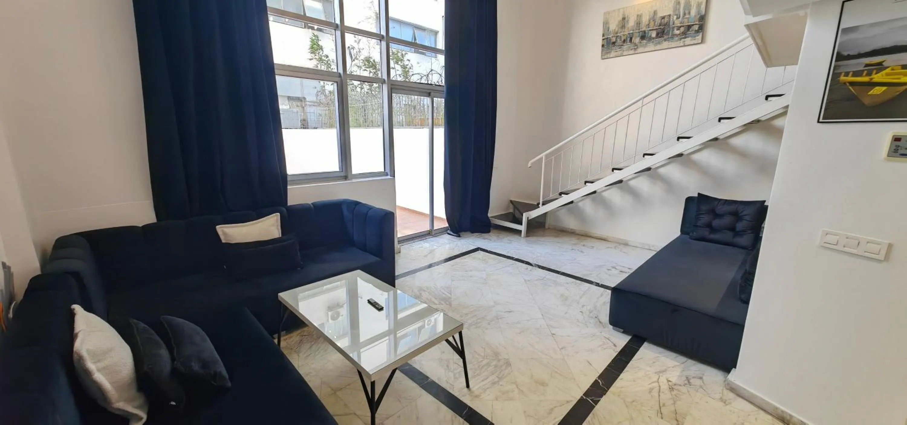 Living room in City Bleu Maroc