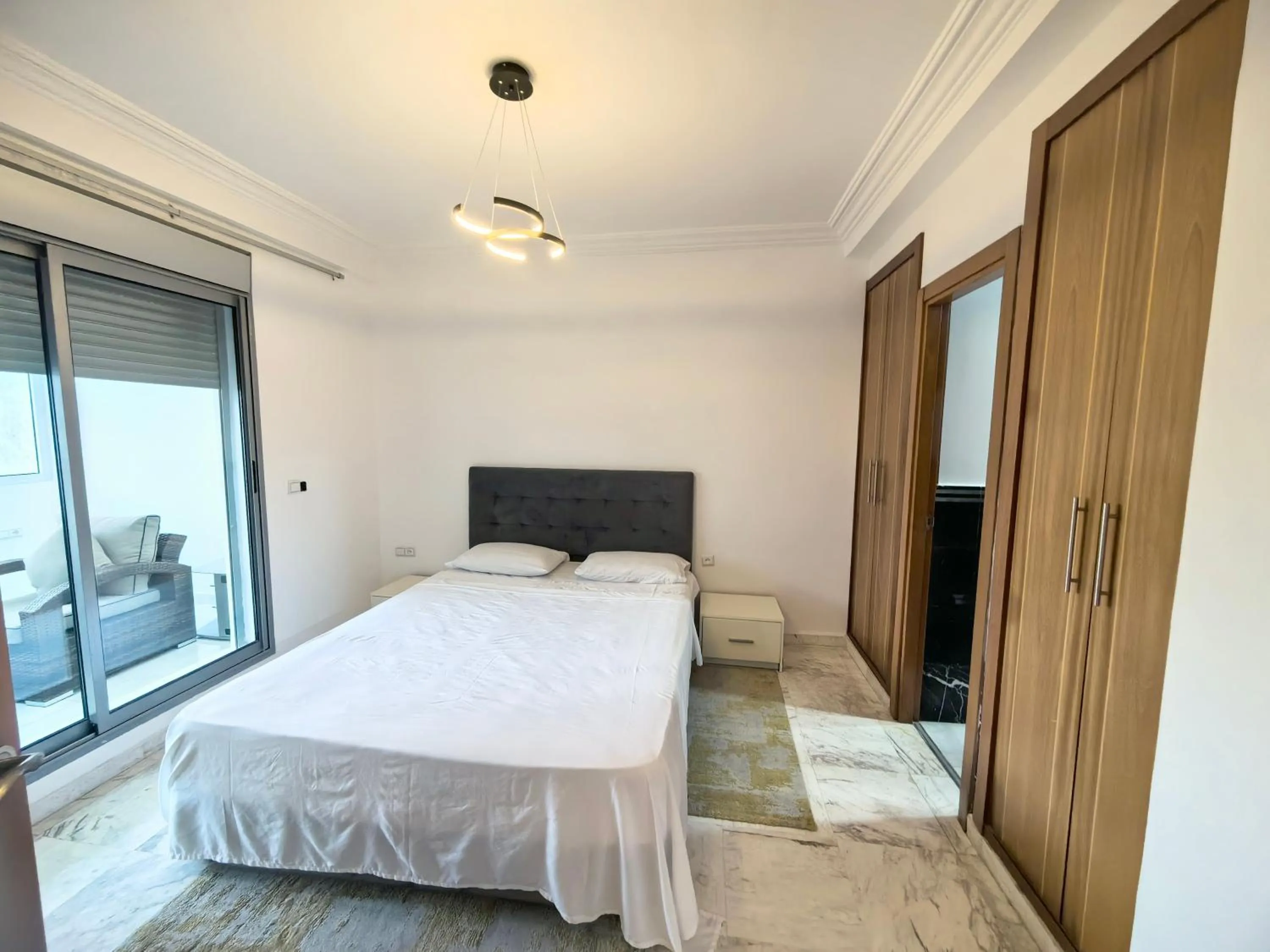 Bed in City Bleu Maroc