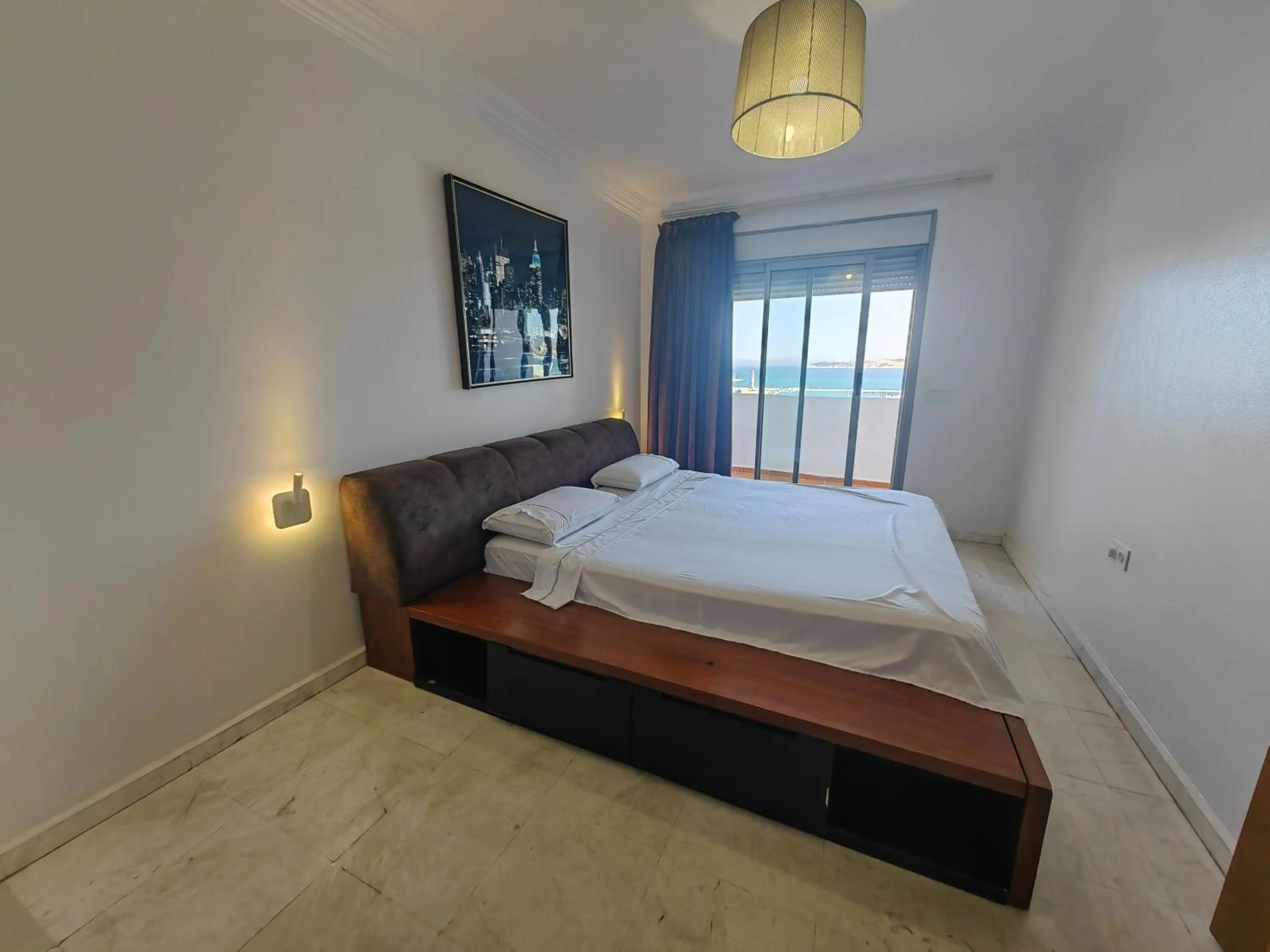 Bed in City Bleu Maroc