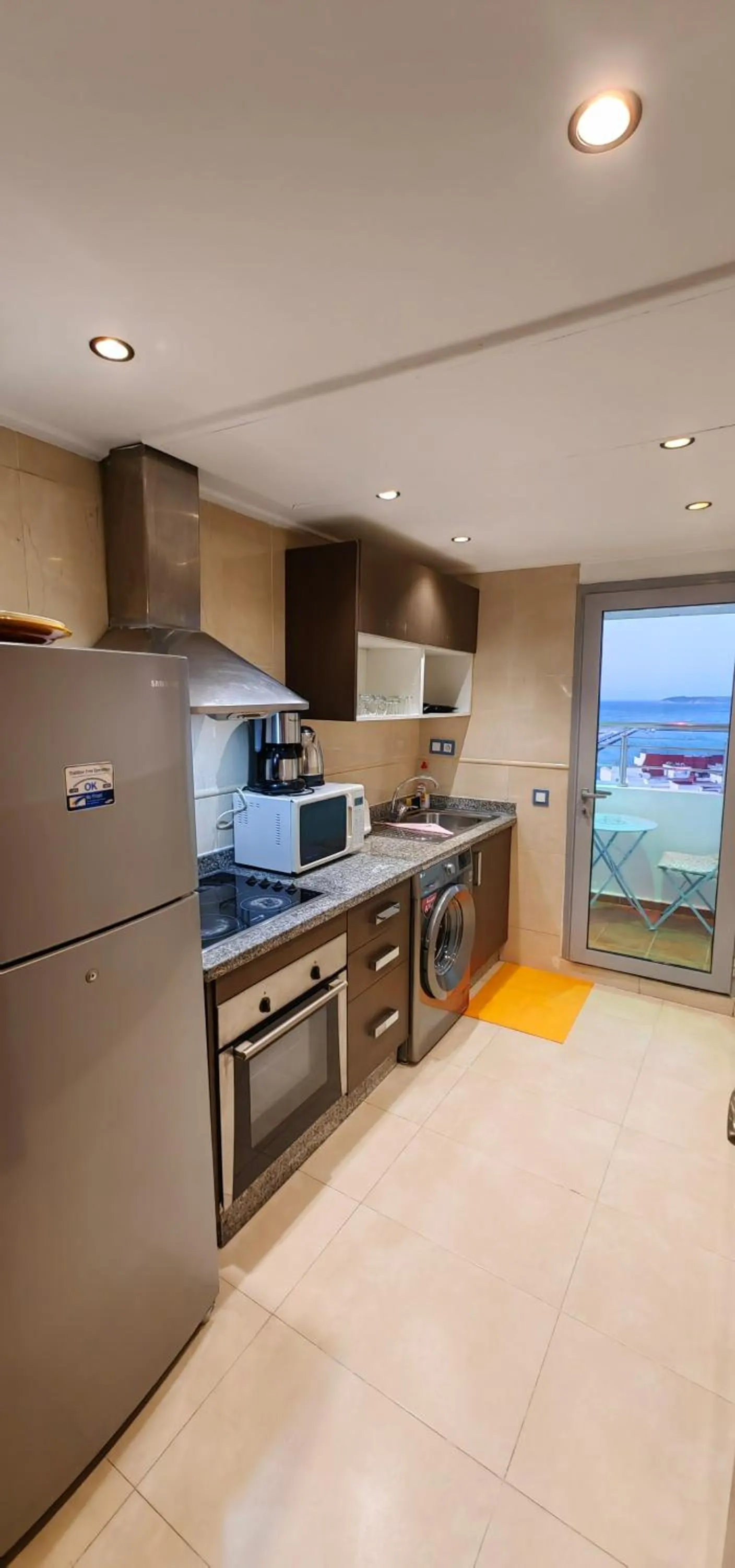 Kitchen or kitchenette in City Bleu Maroc