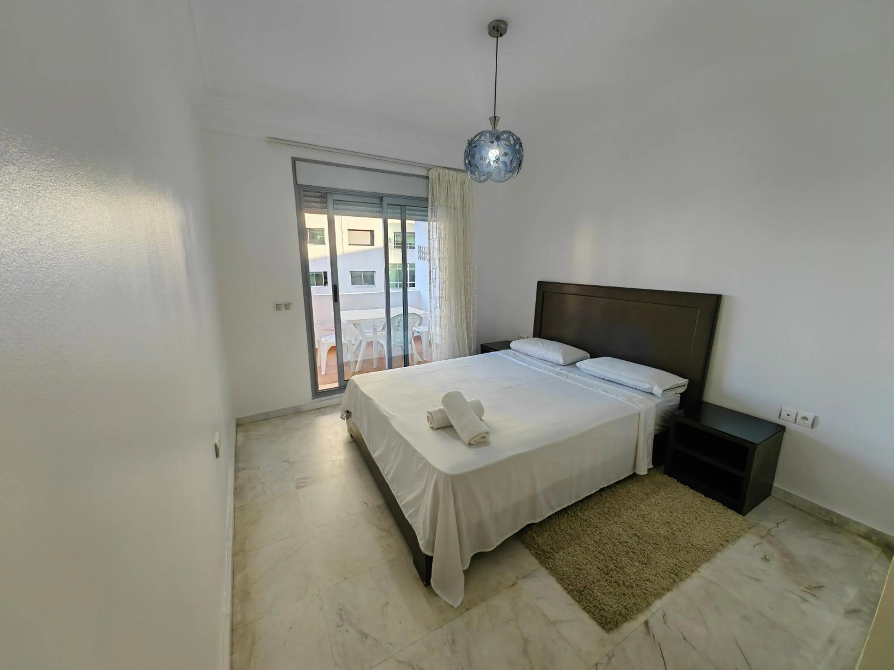 Bed in City Bleu Maroc