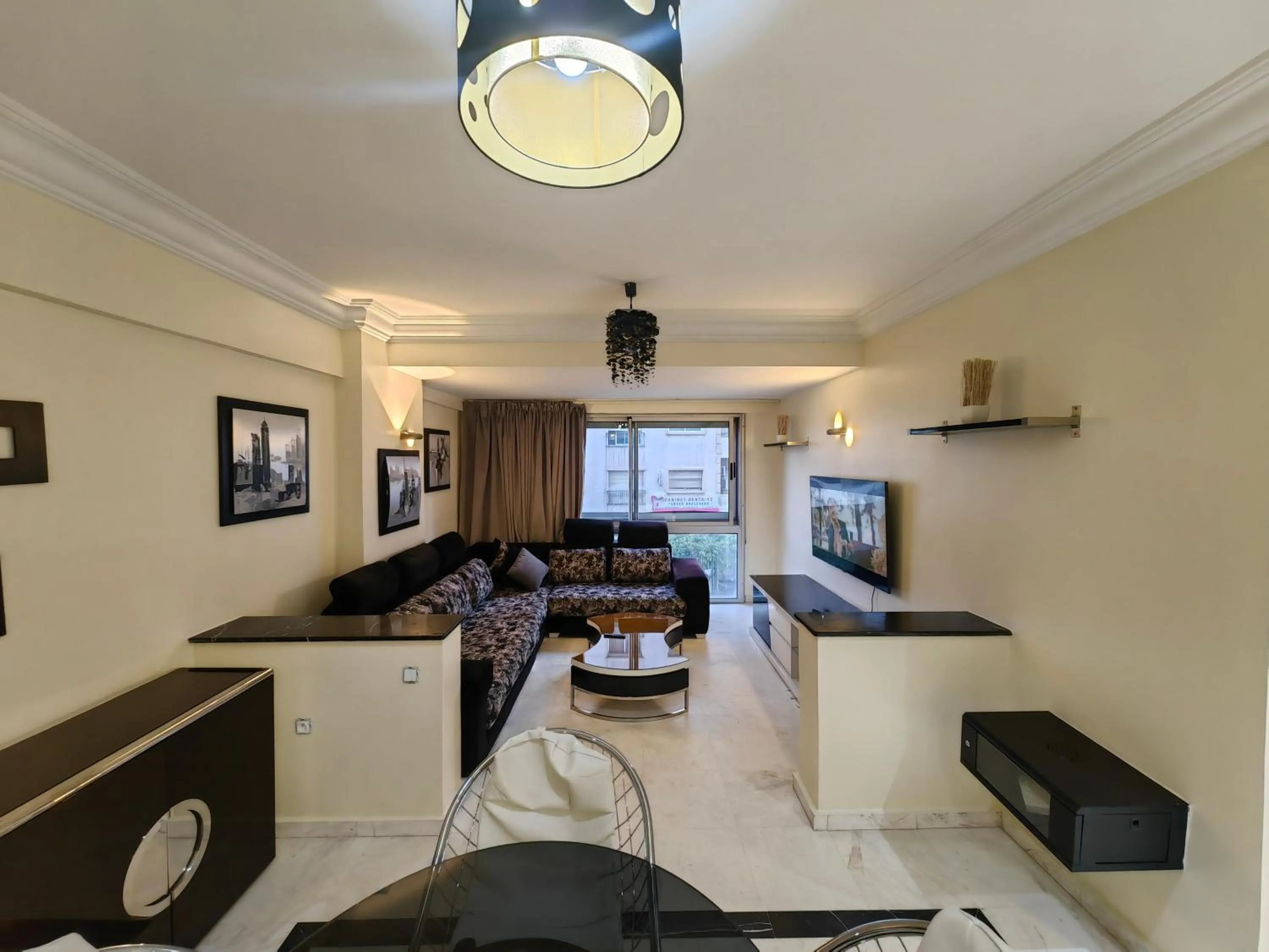 Communal lounge/ TV room in City Bleu Maroc