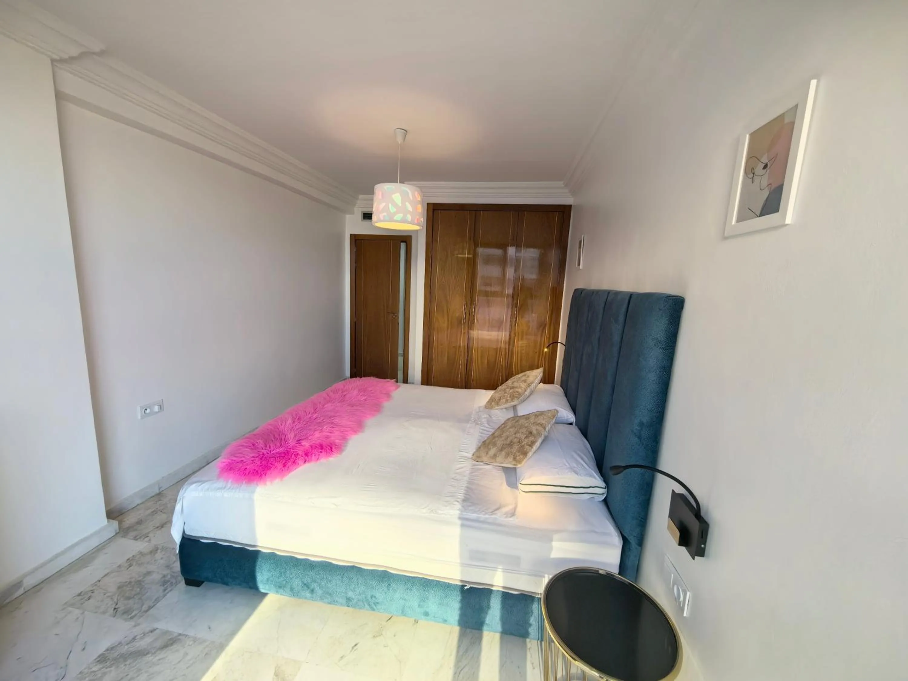 Bed in City Bleu Maroc