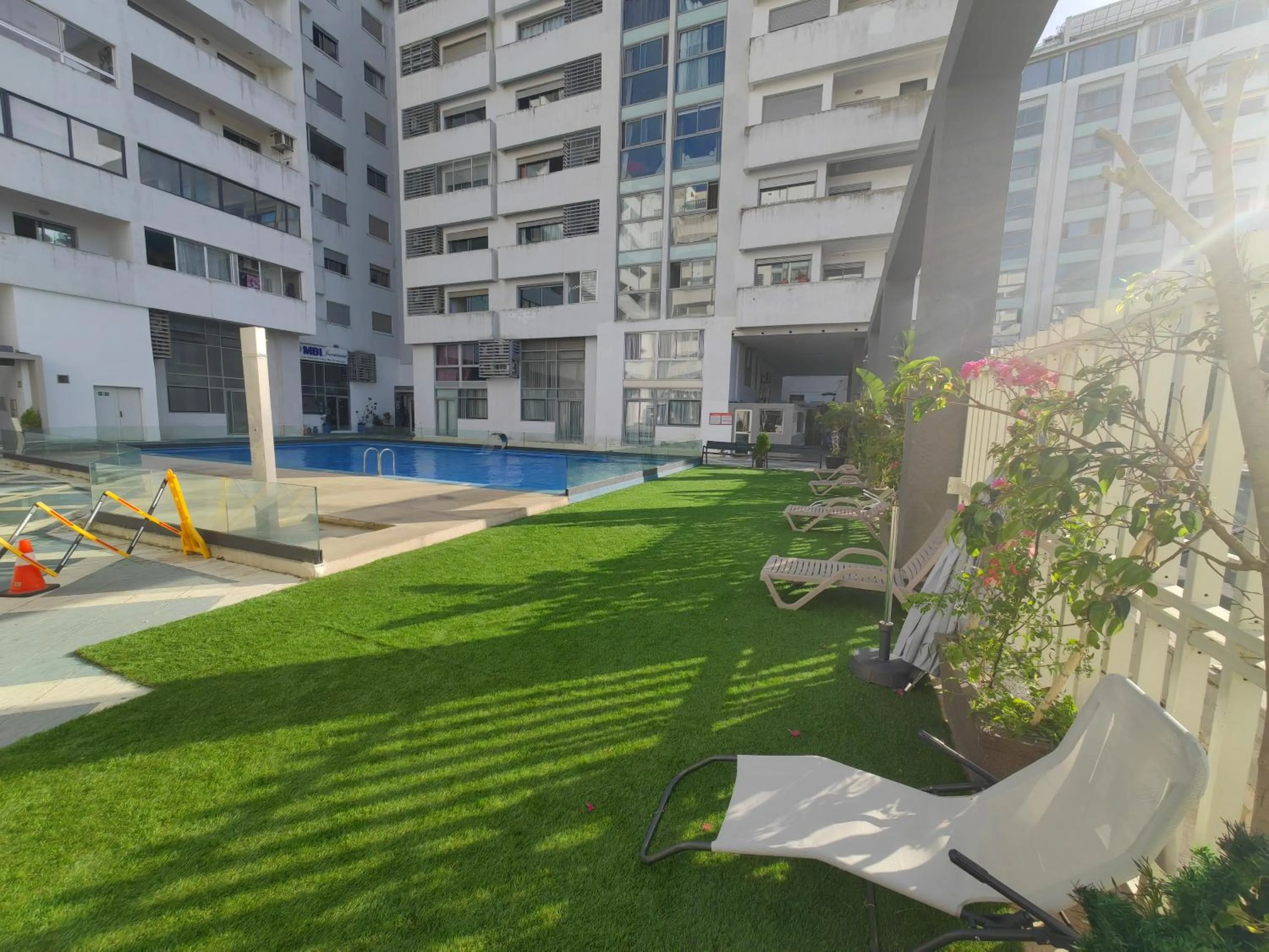 Swimming pool in City Bleu Maroc