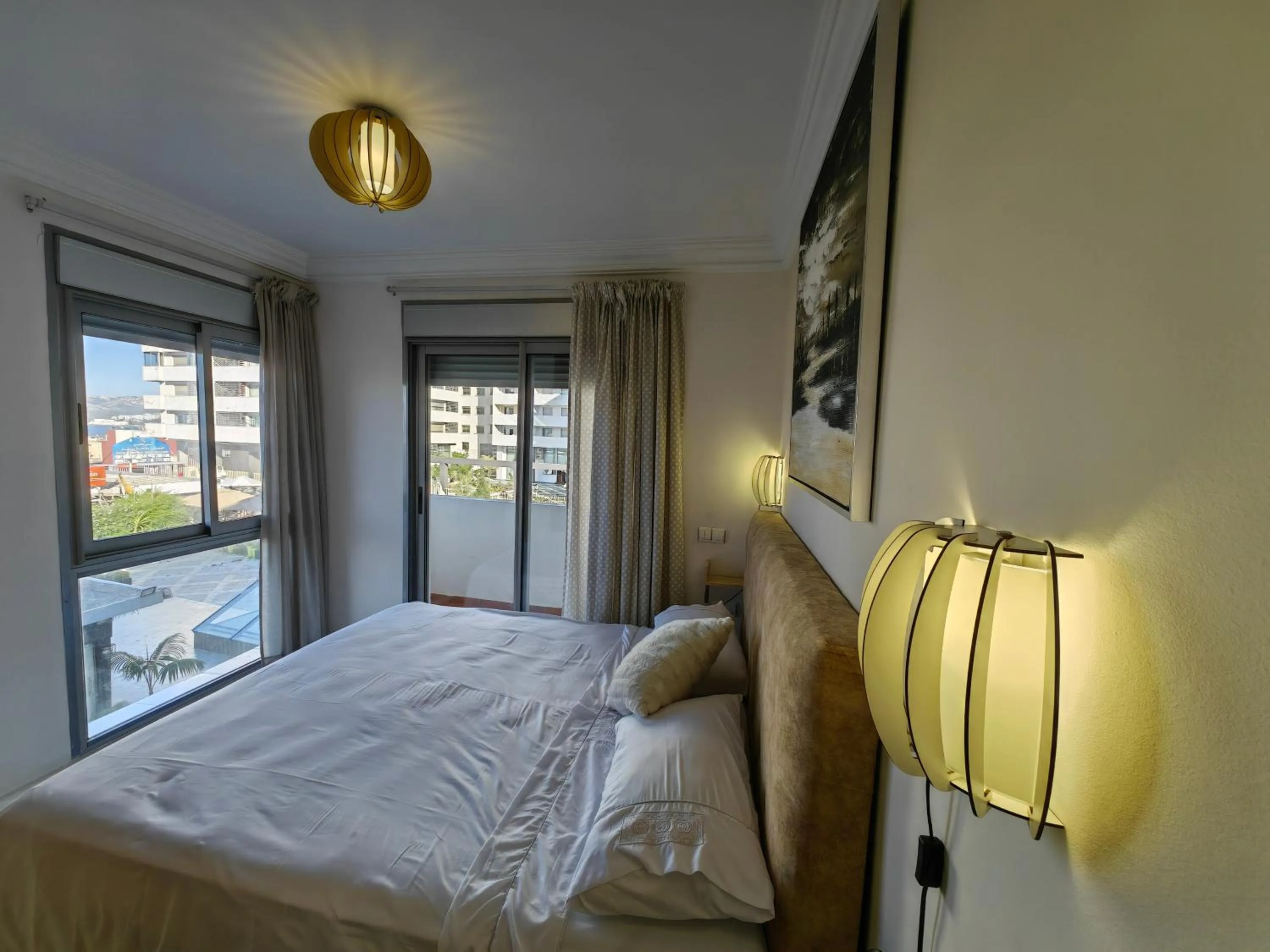 Bed in City Bleu Maroc