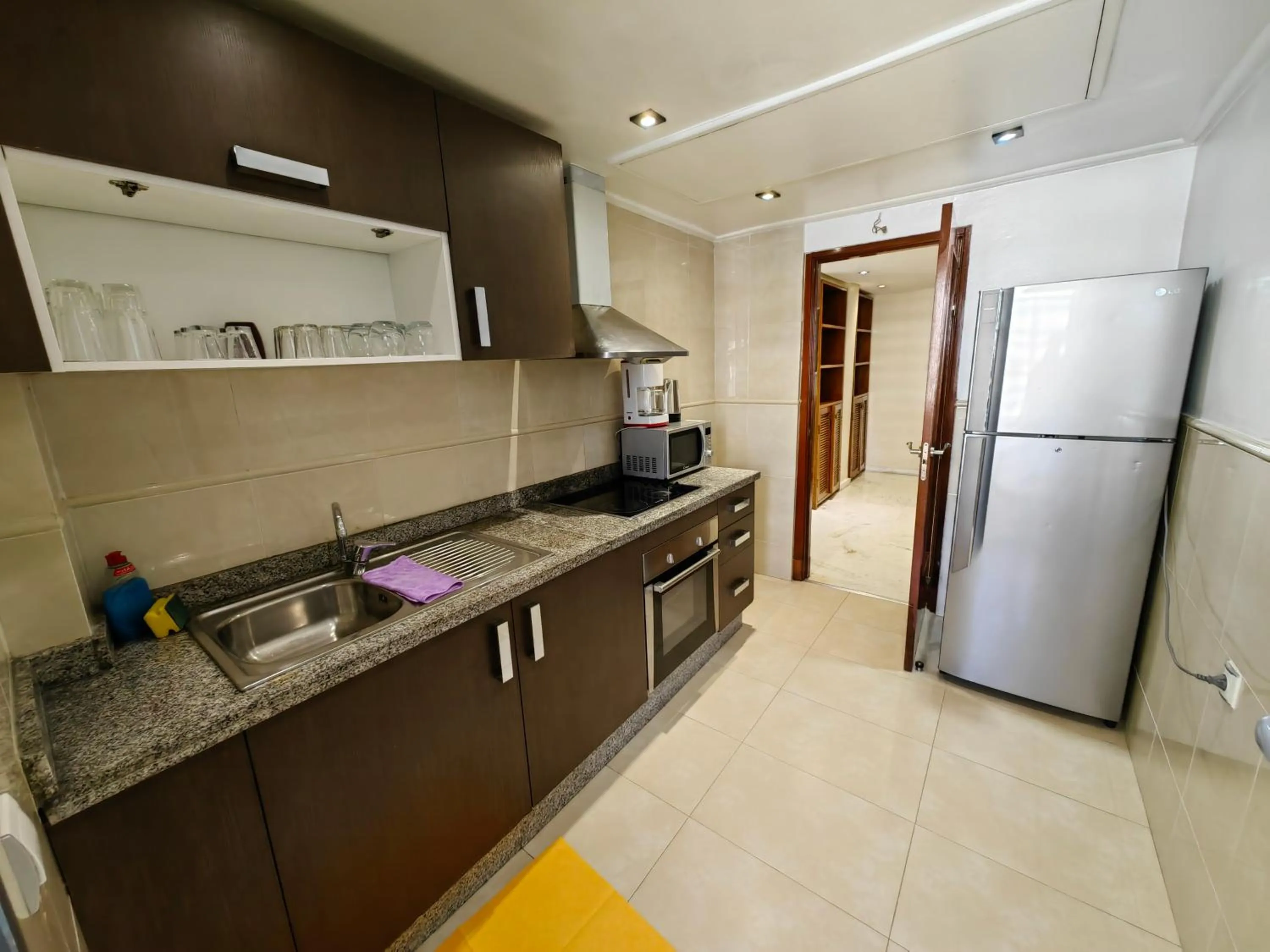 Kitchen or kitchenette in City Bleu Maroc