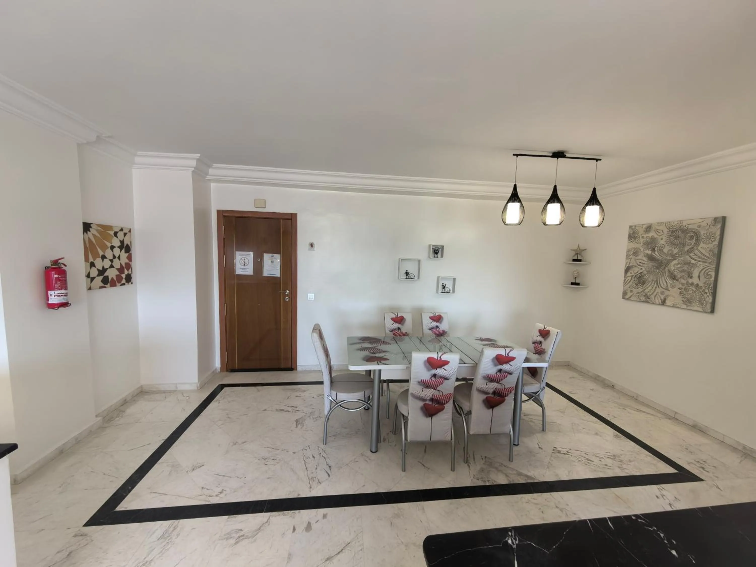 Seating area in City Bleu Maroc