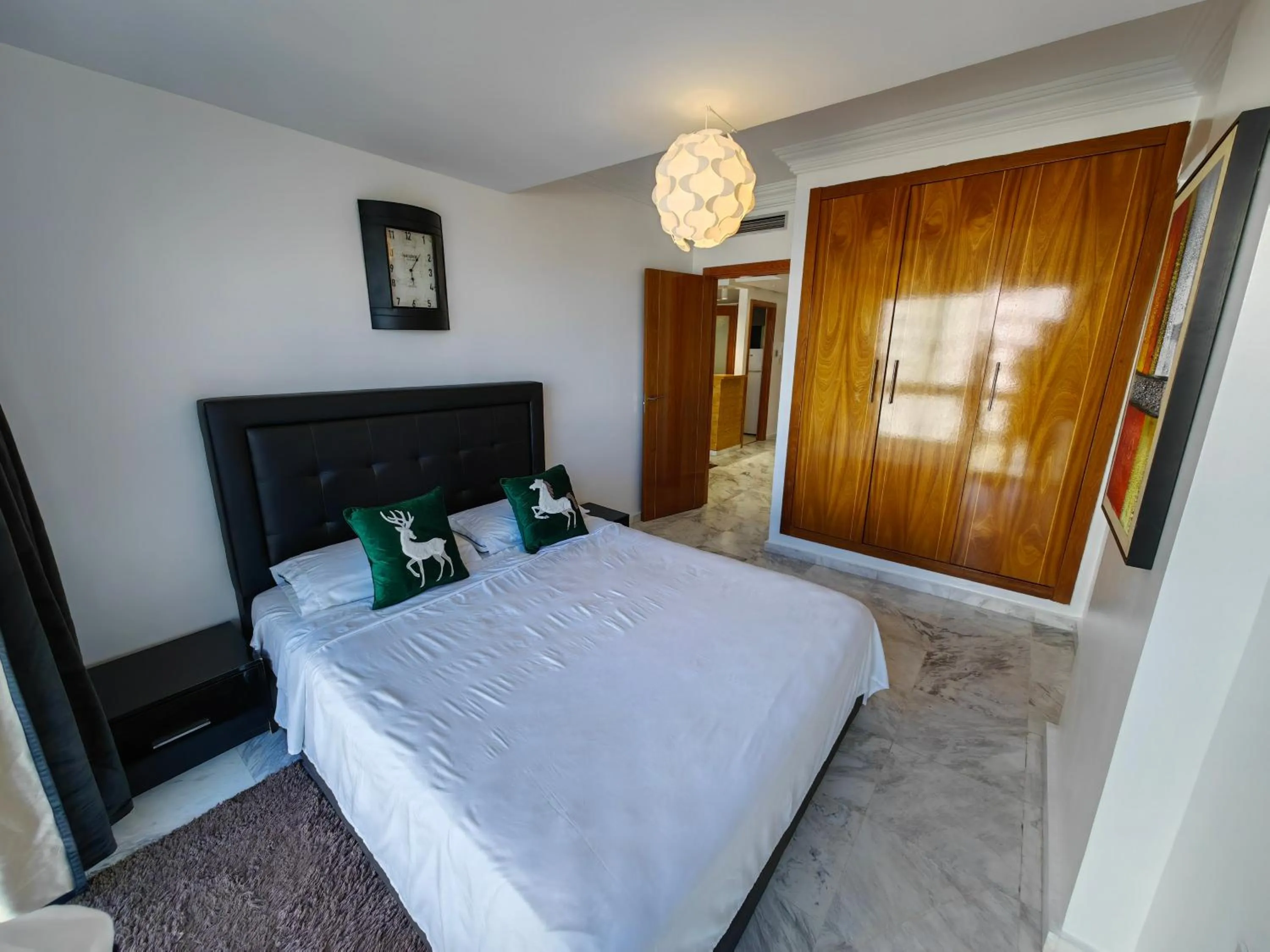 Bed in City Bleu Maroc