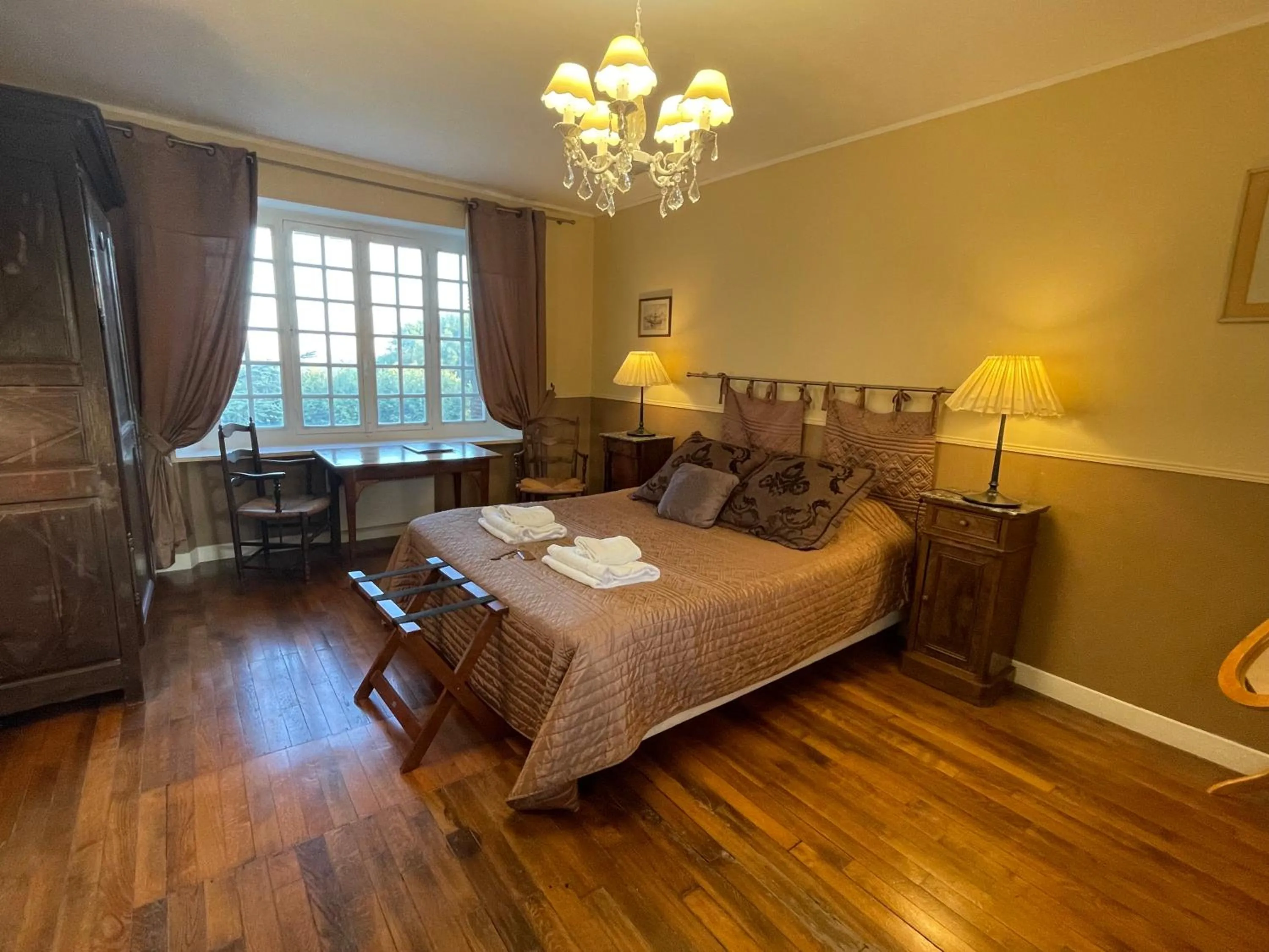 Bed in Hattonchatel Château & Restaurant La Table du Château