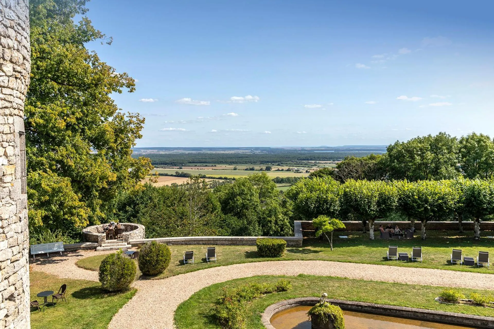 Spring in Hattonchatel Château & Restaurant La Table du Château