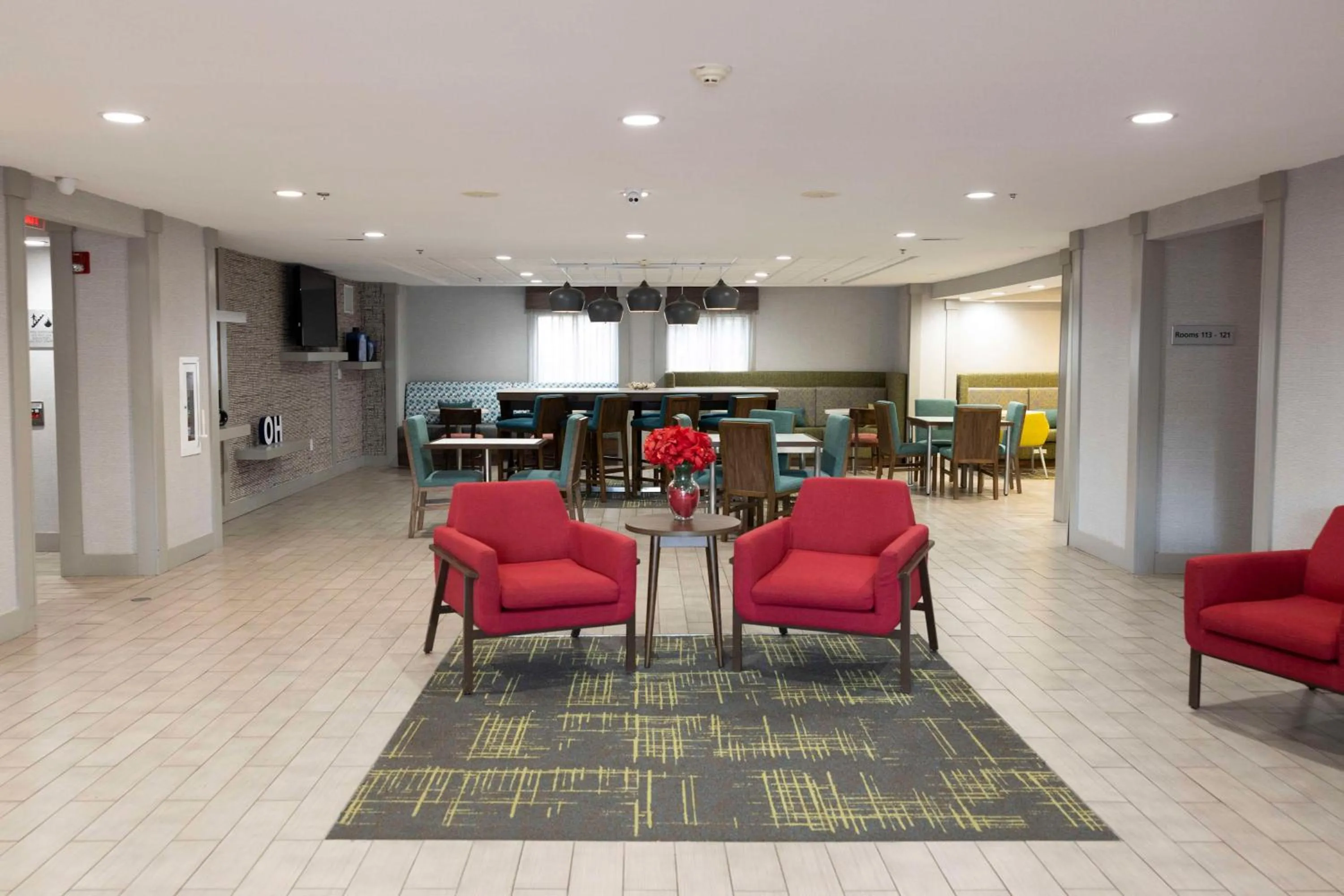 Lobby or reception in Hampton Inn Kent/Akron Area