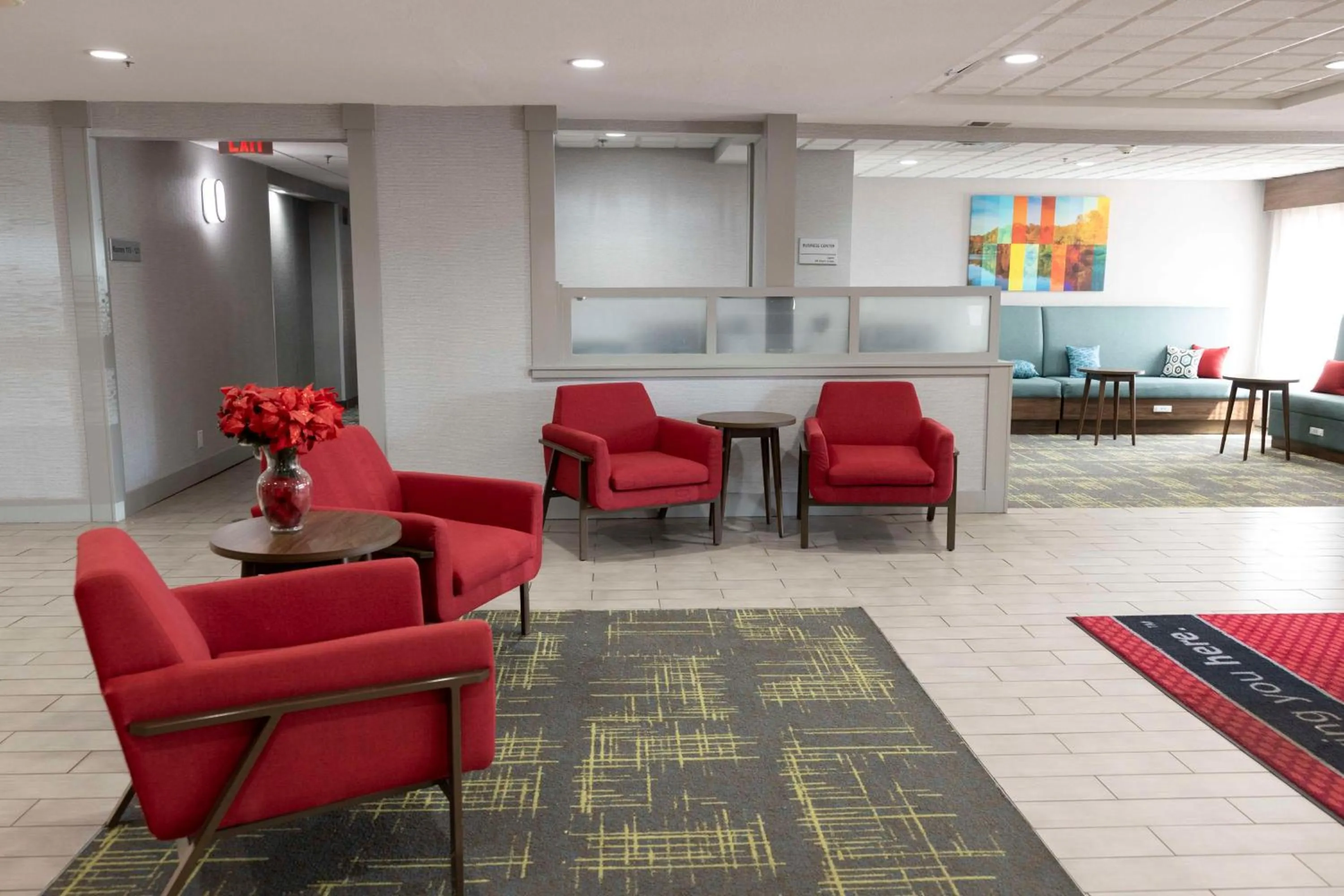 Lobby or reception in Hampton Inn Kent/Akron Area