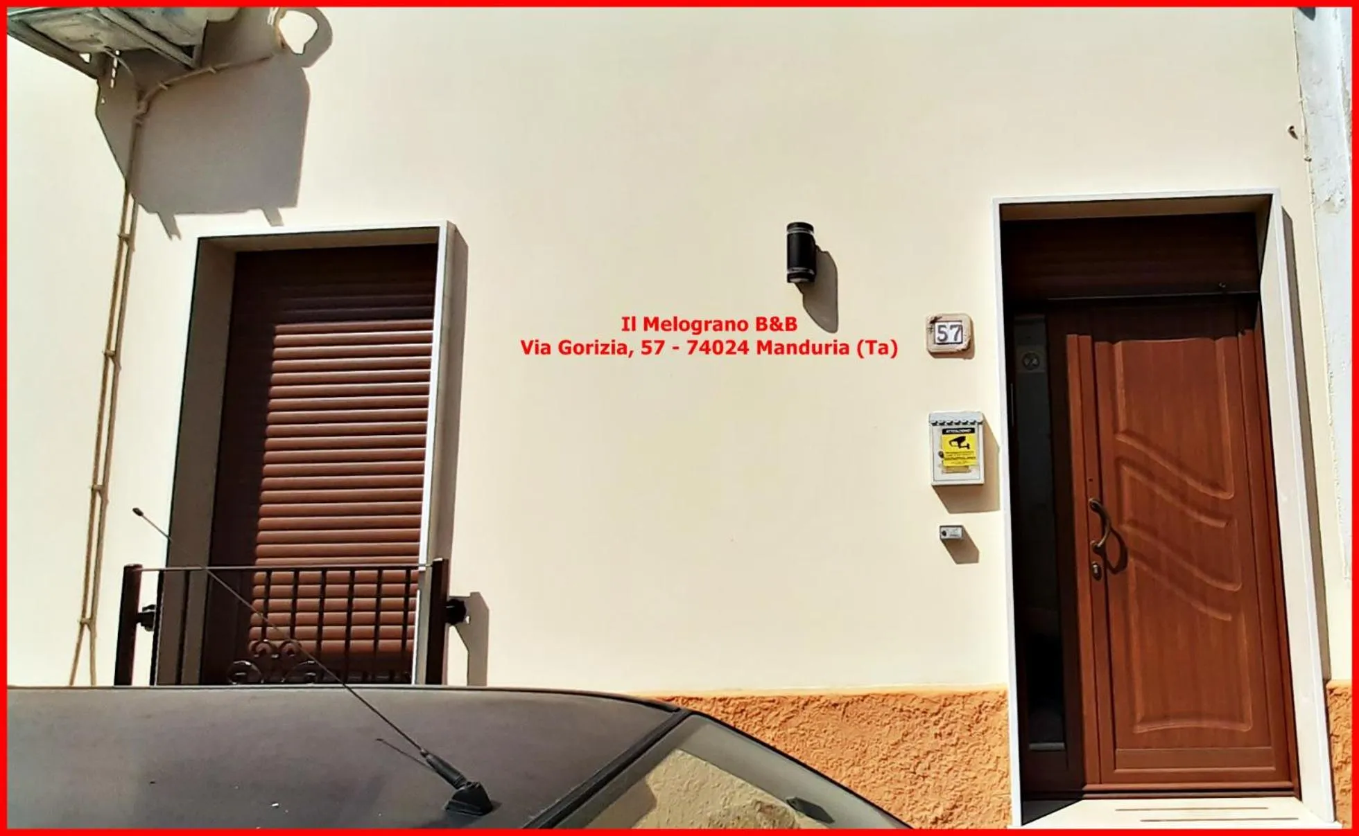 Property building in Il melograno b&b