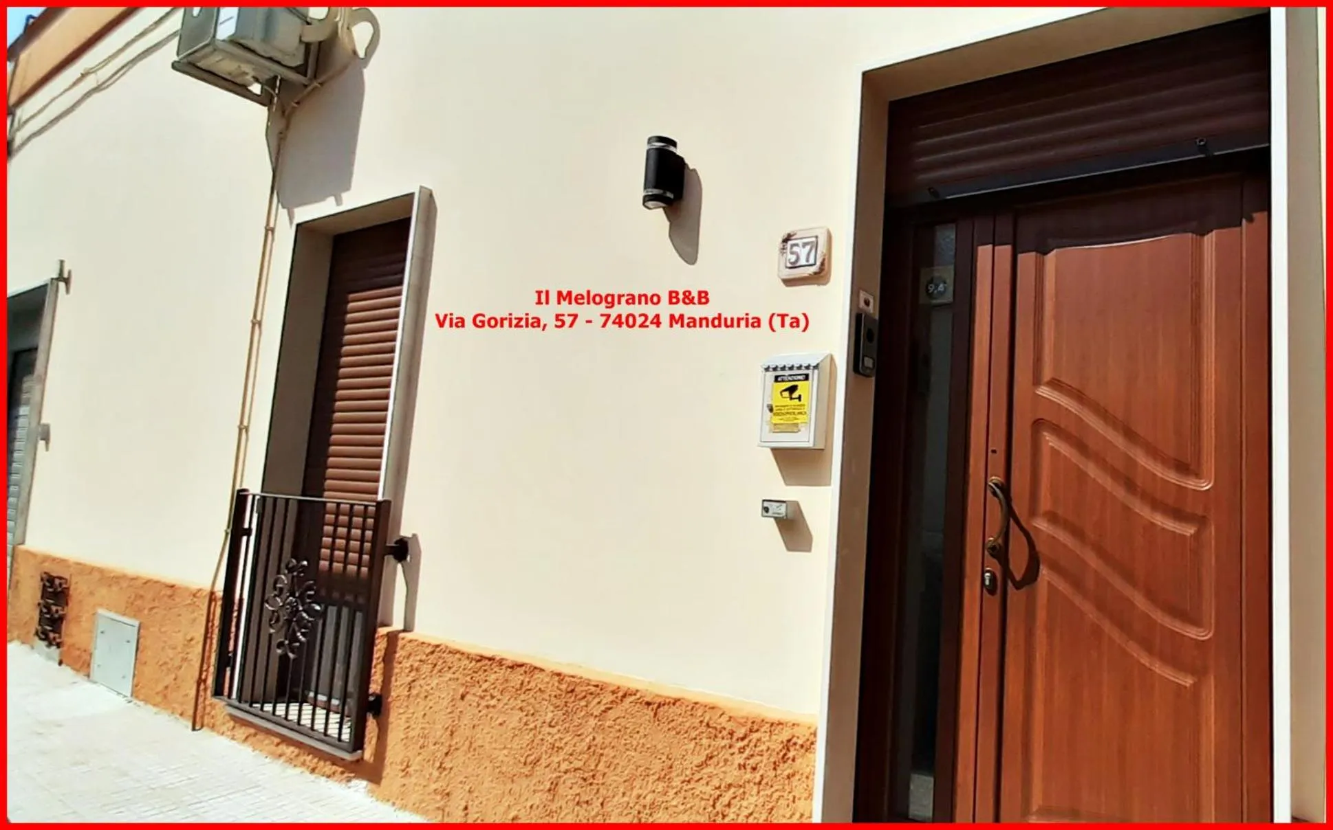 Property building in Il melograno b&b