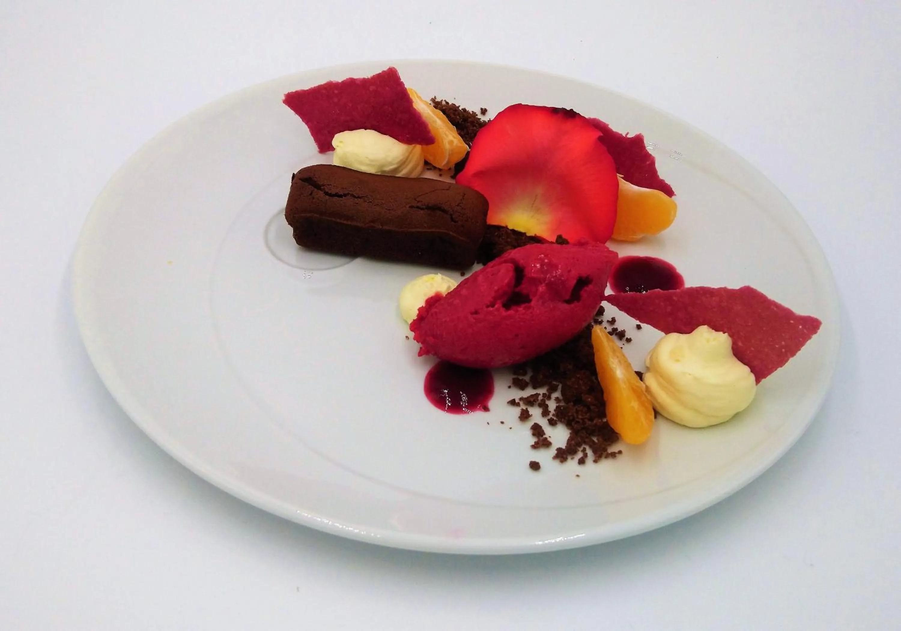 Food in Logis Hotel Le Relais De La Poste Restaurant Le Fil du Temps