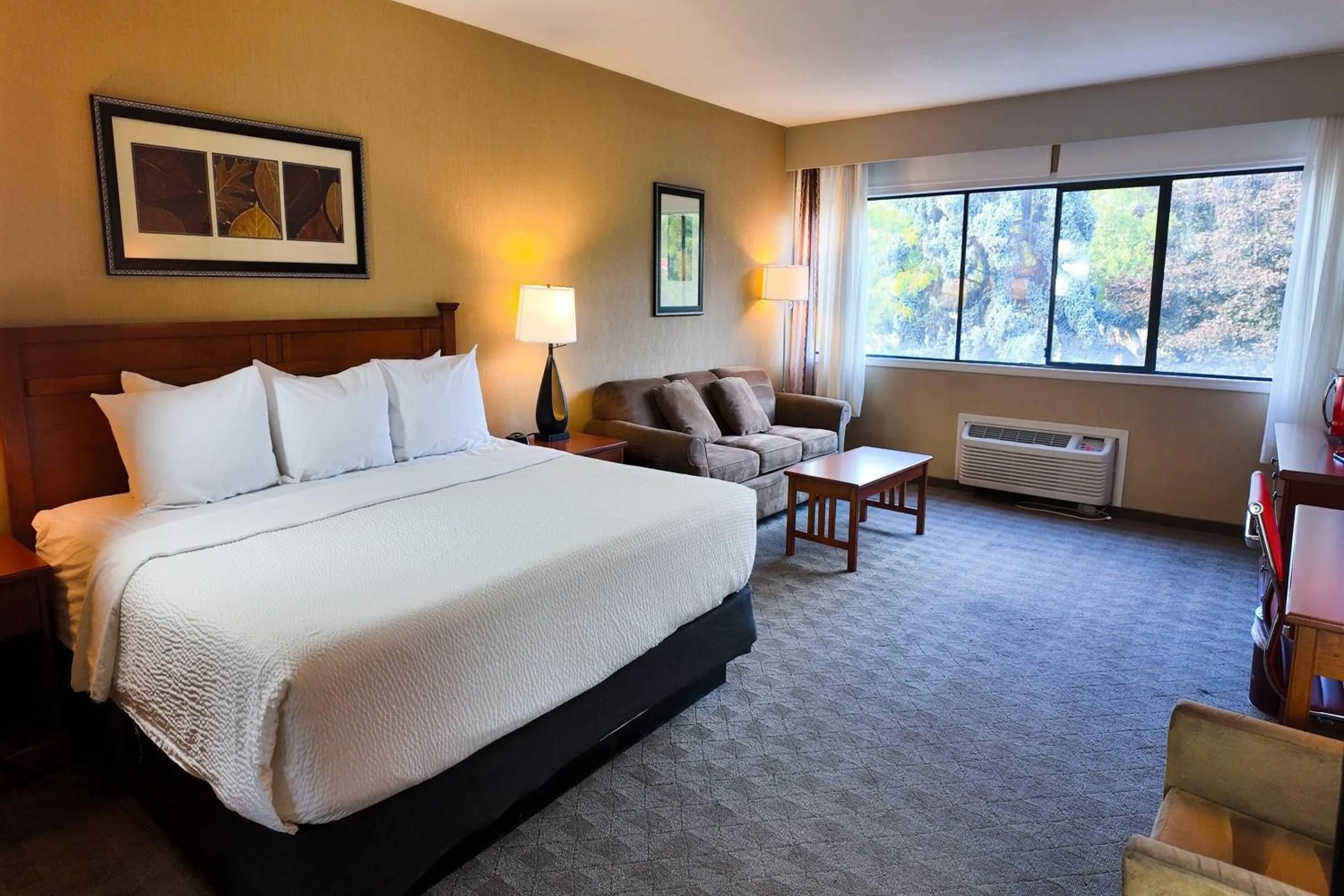 Photo of the whole room, Bed in Ramada by Wyndham Kelowna Hotel & Conference Center