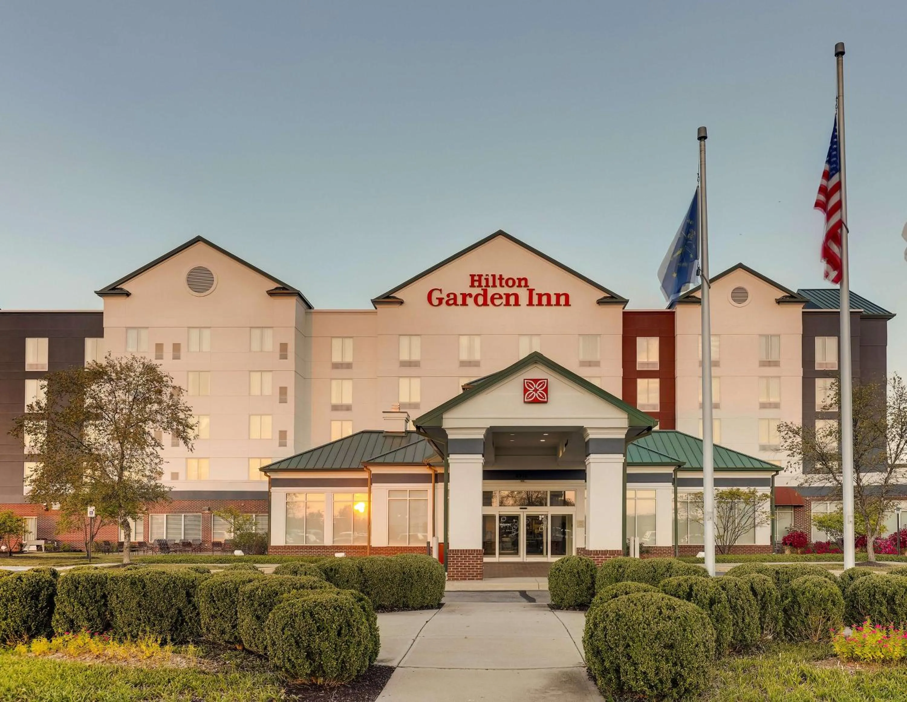 Property building in Hilton Garden Inn Indianapolis Airport