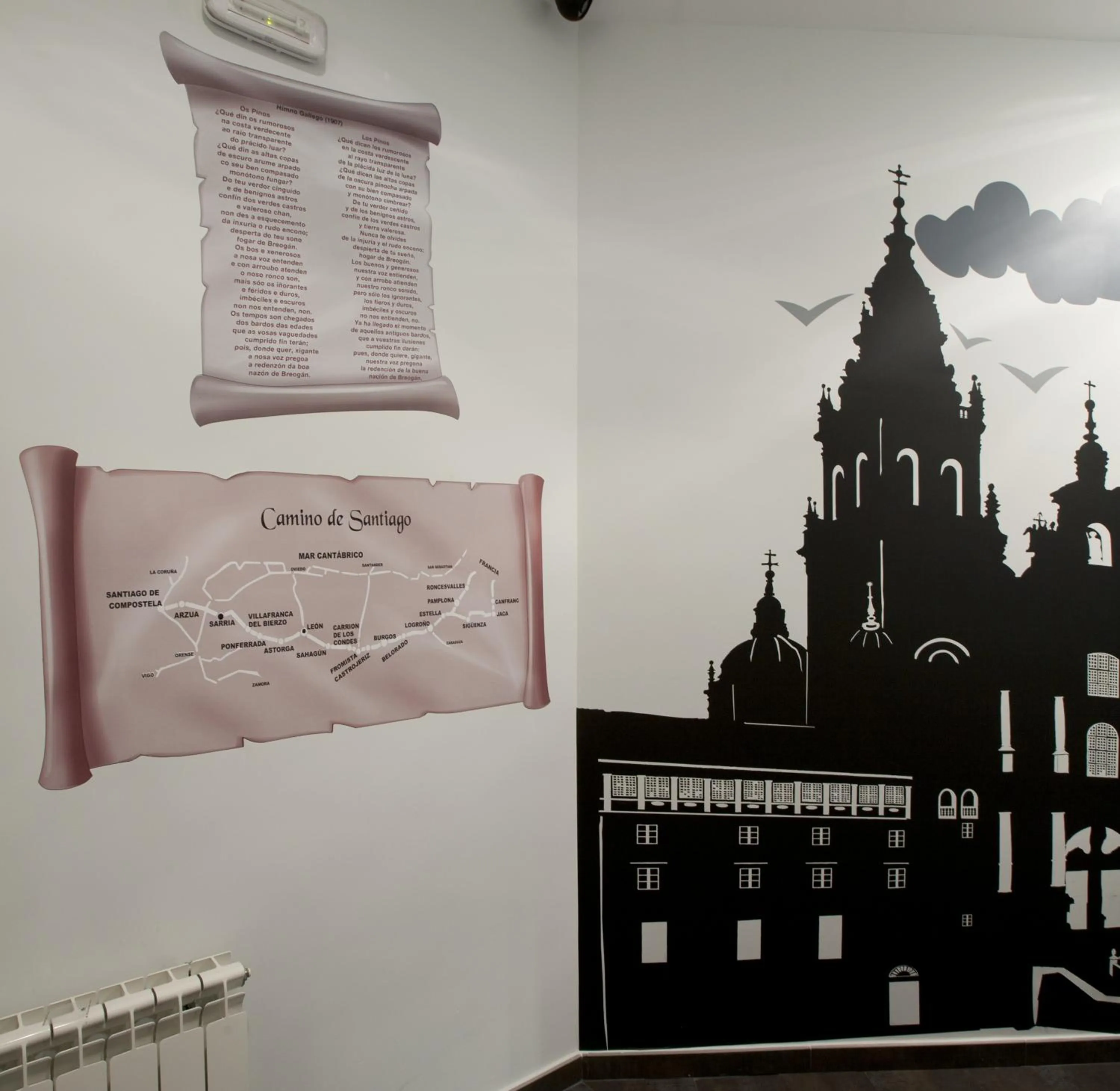 Decorative detail in JC Rooms Santa Ana