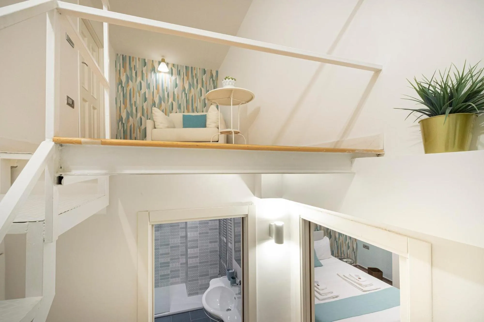 Photo of the whole room, Bed in domusvelata