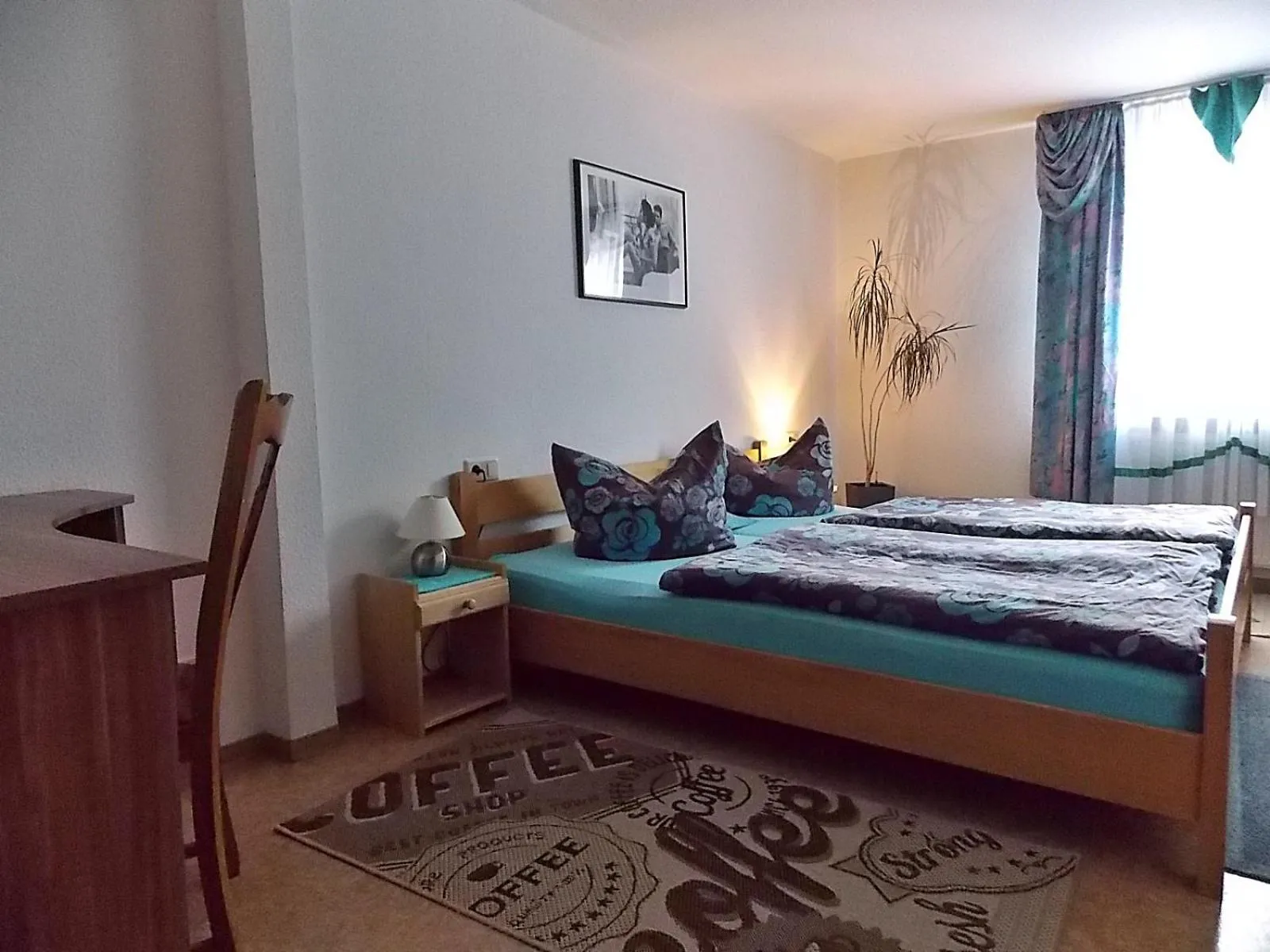 Bed in Gasthof Goldener Stern