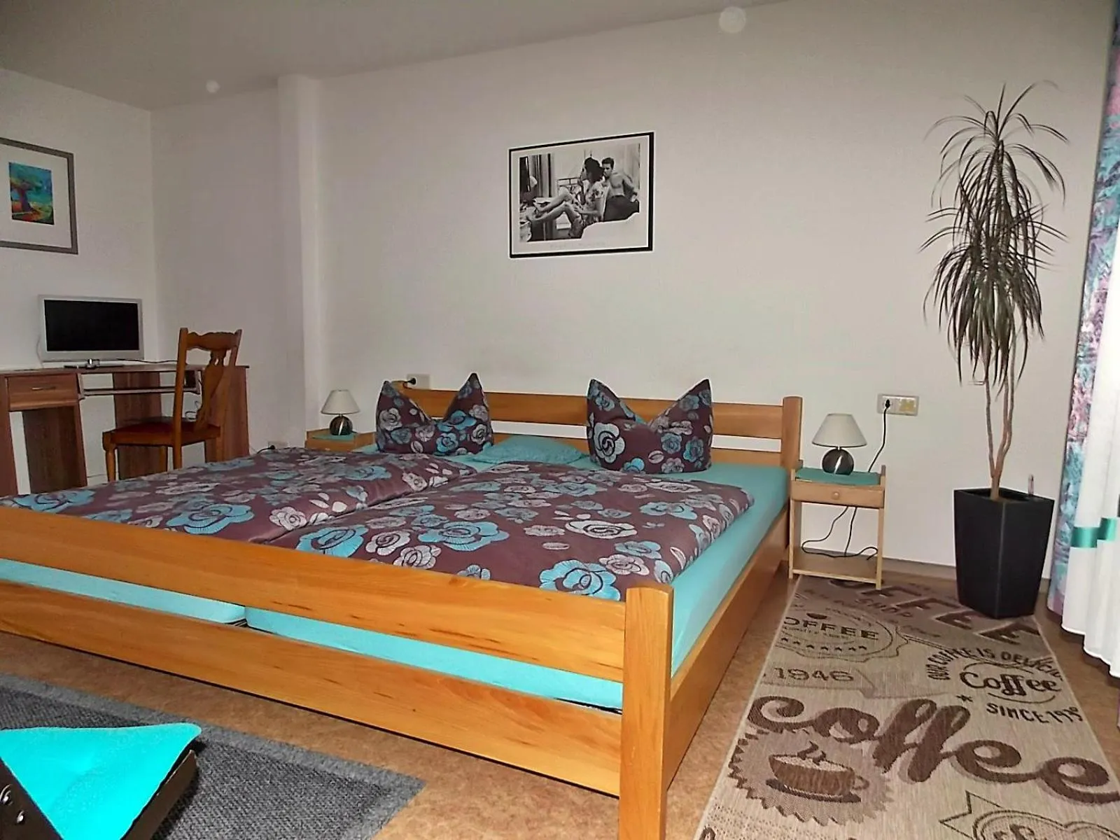 Bed in Gasthof Goldener Stern