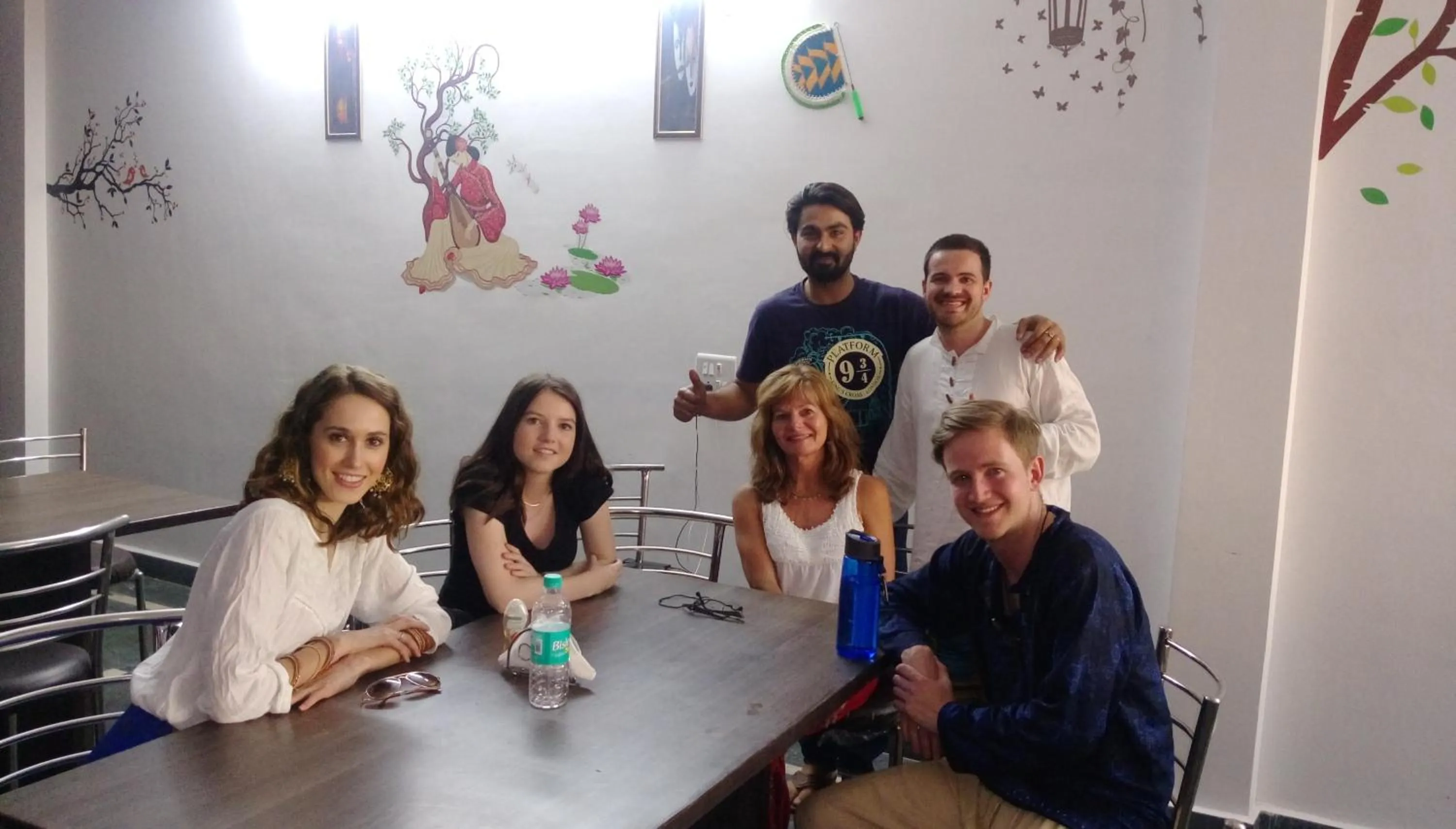 group of guests in Hotel Taj Niwas