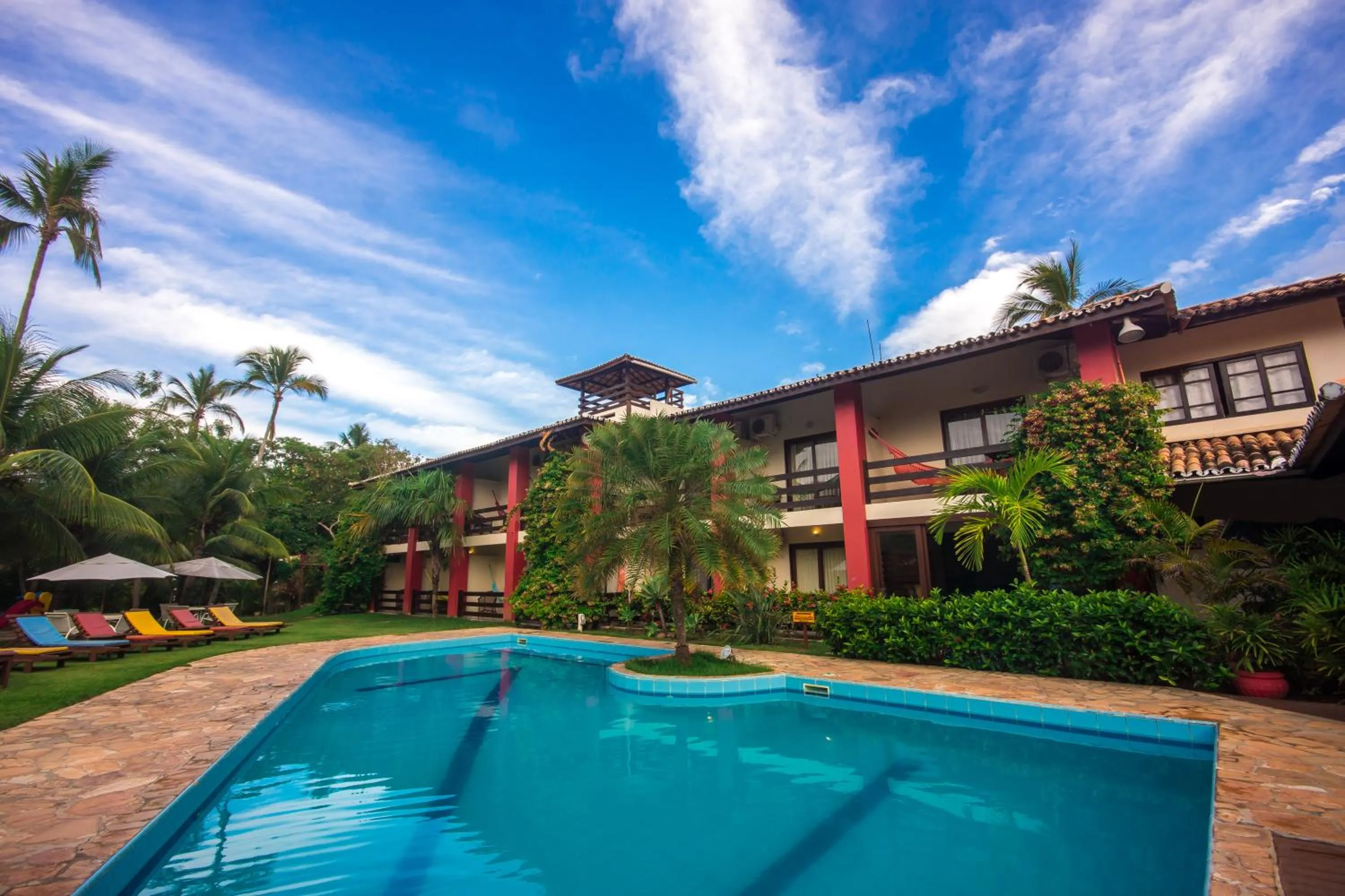 Swimming pool in Porto Zarpa Hotel