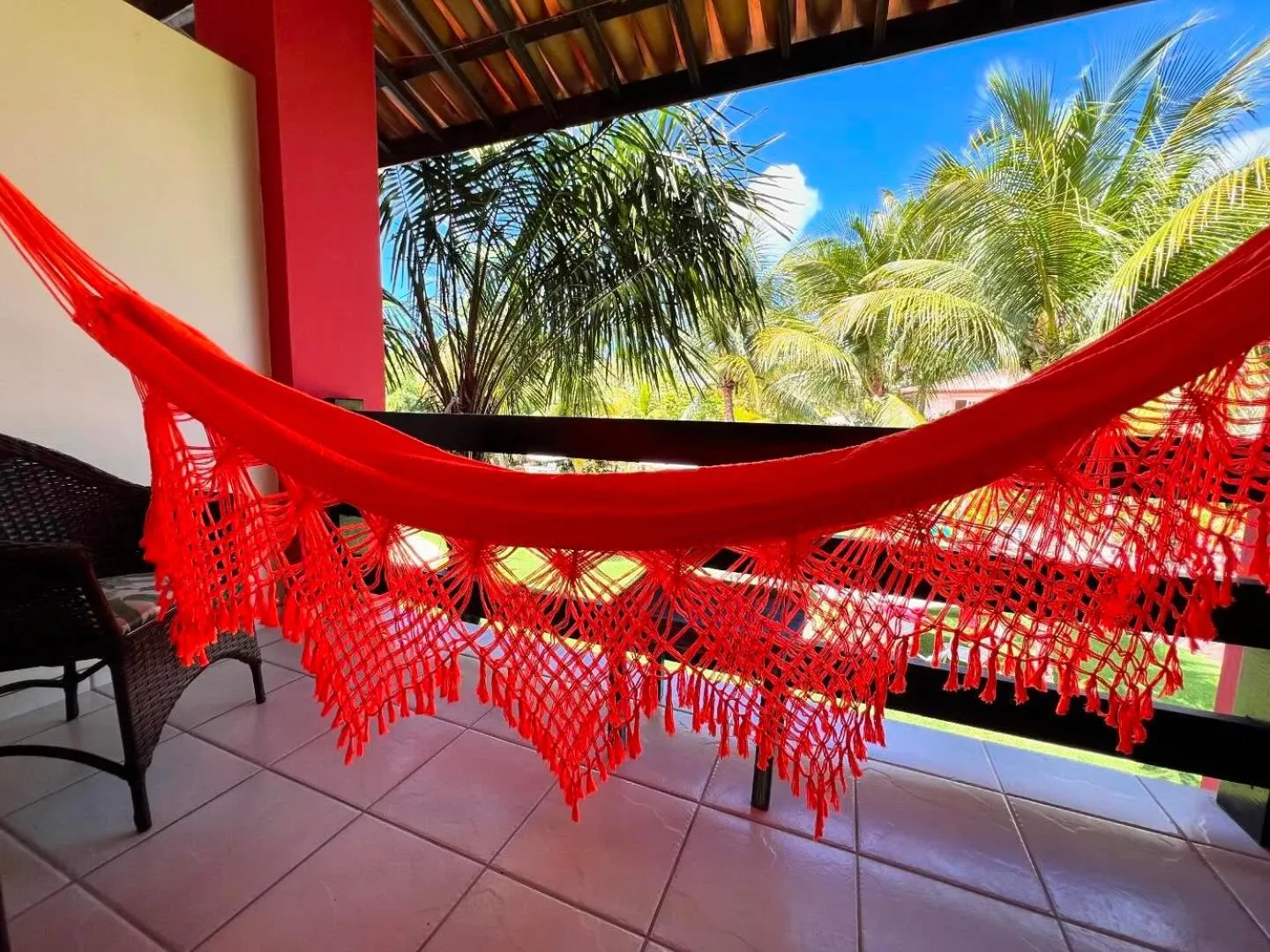 Balcony/Terrace in Porto Zarpa Hotel