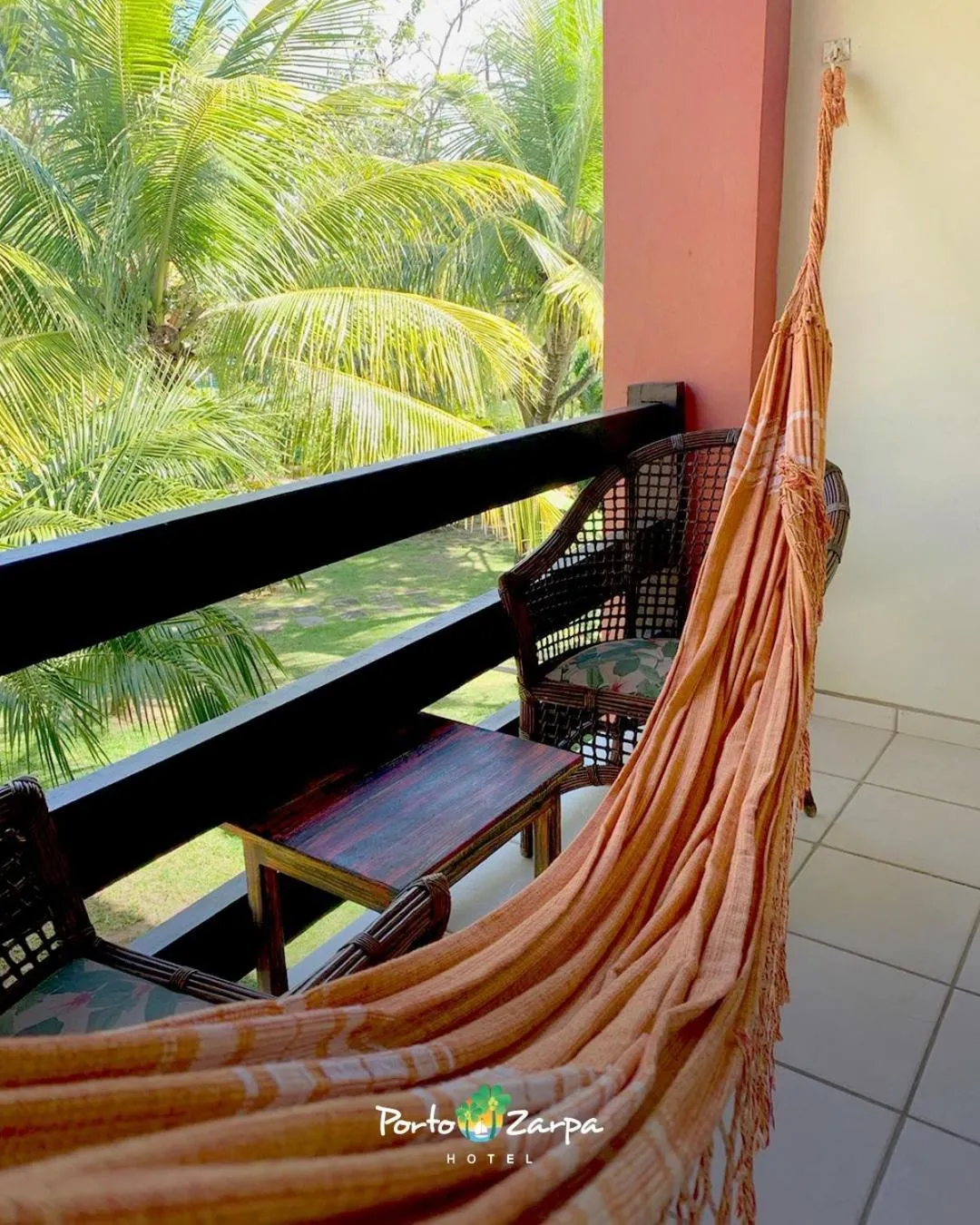 Balcony/Terrace in Porto Zarpa Hotel
