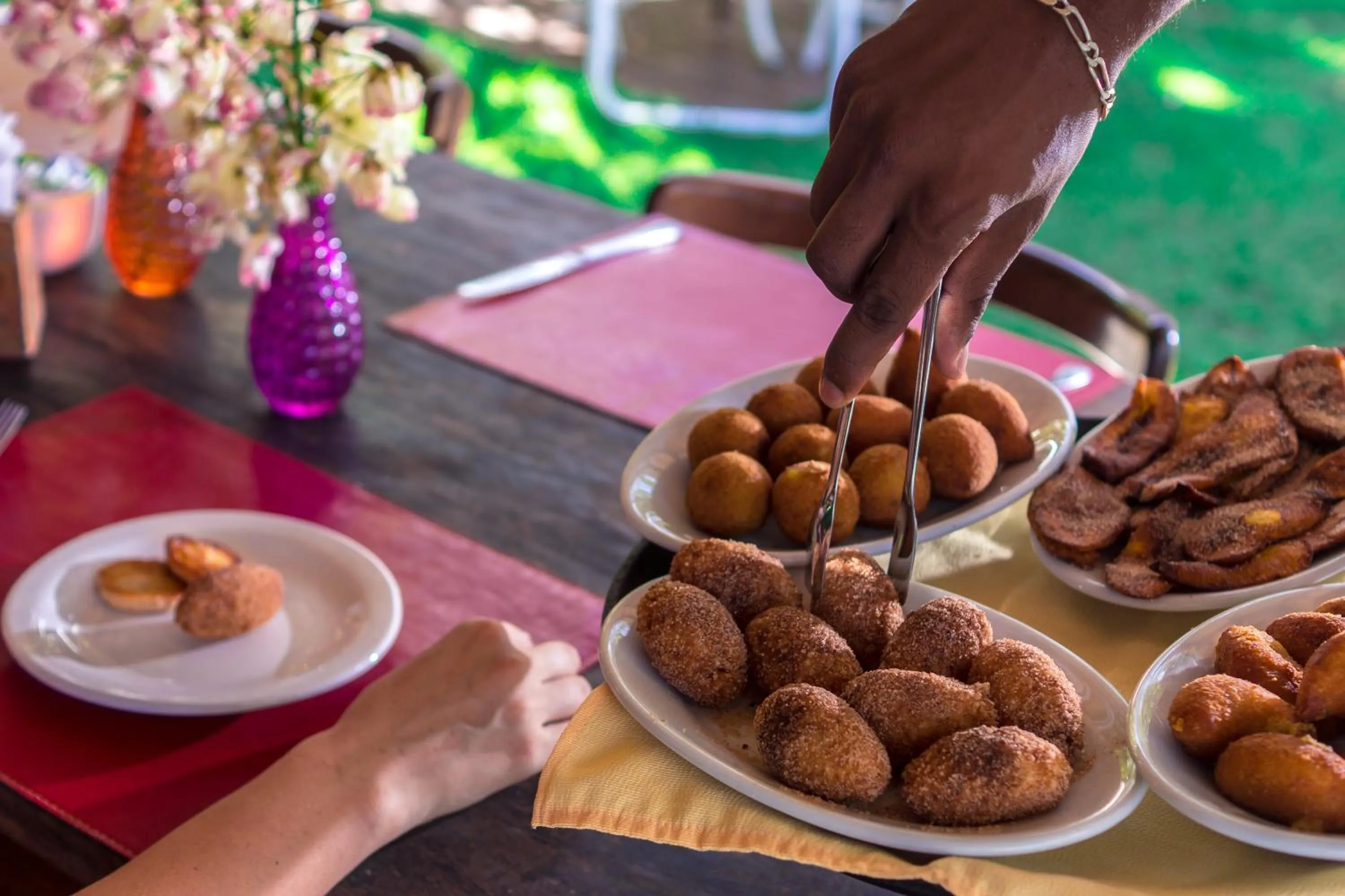 Food in Porto Zarpa Hotel