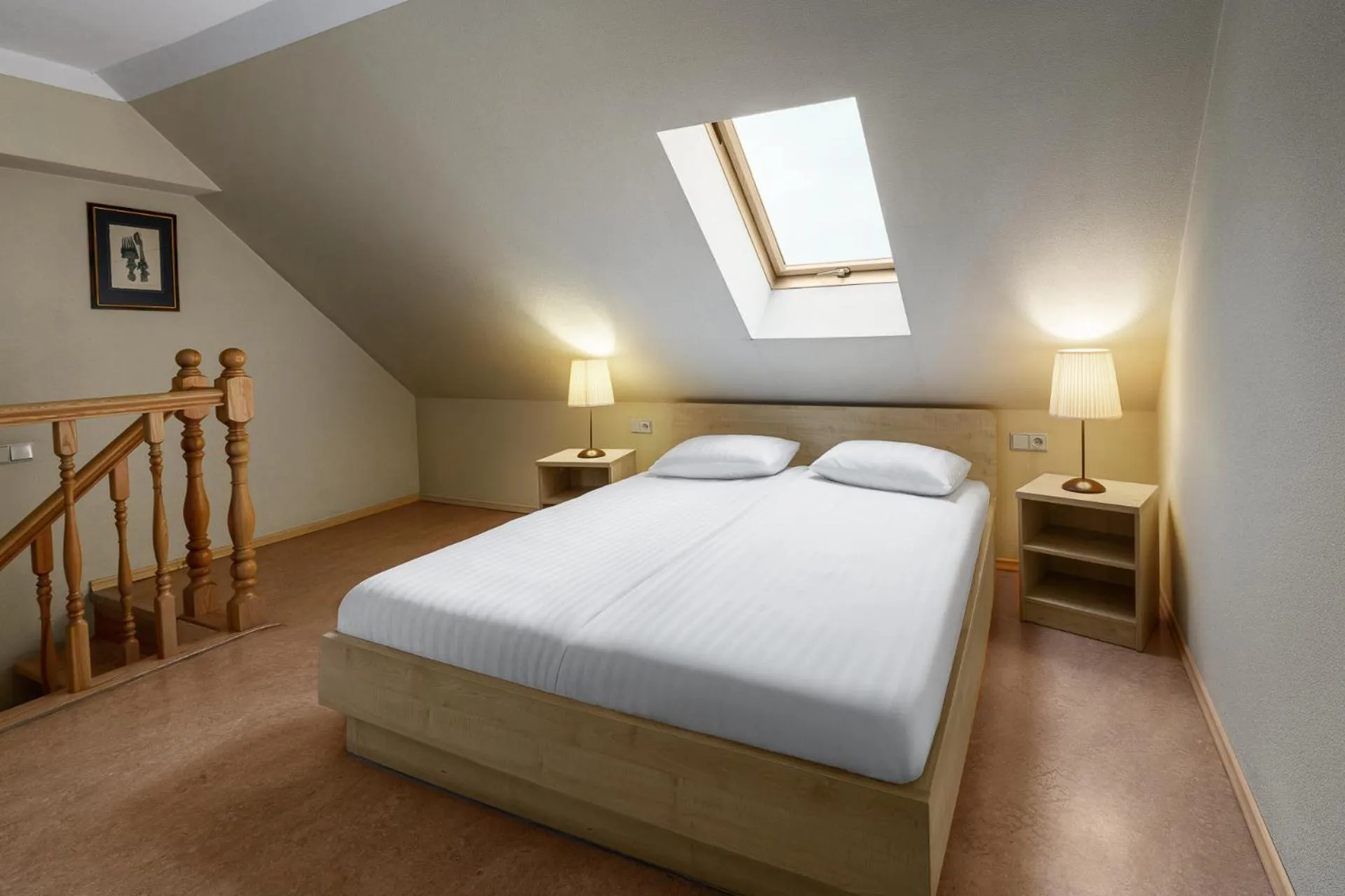 Bed in Rija Domus Hotel