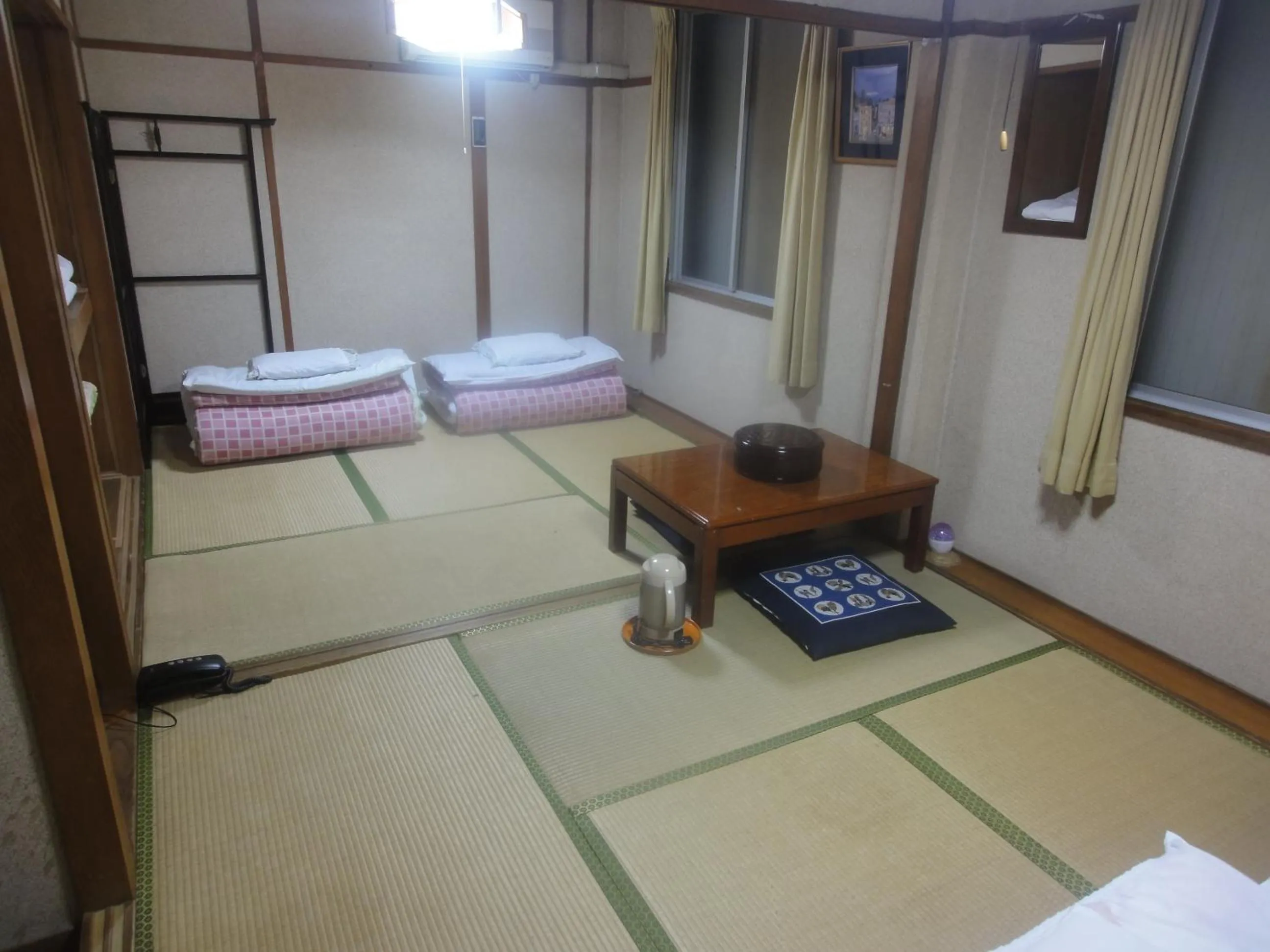 Photo of the whole room, Bed in Kasuga Ryokan