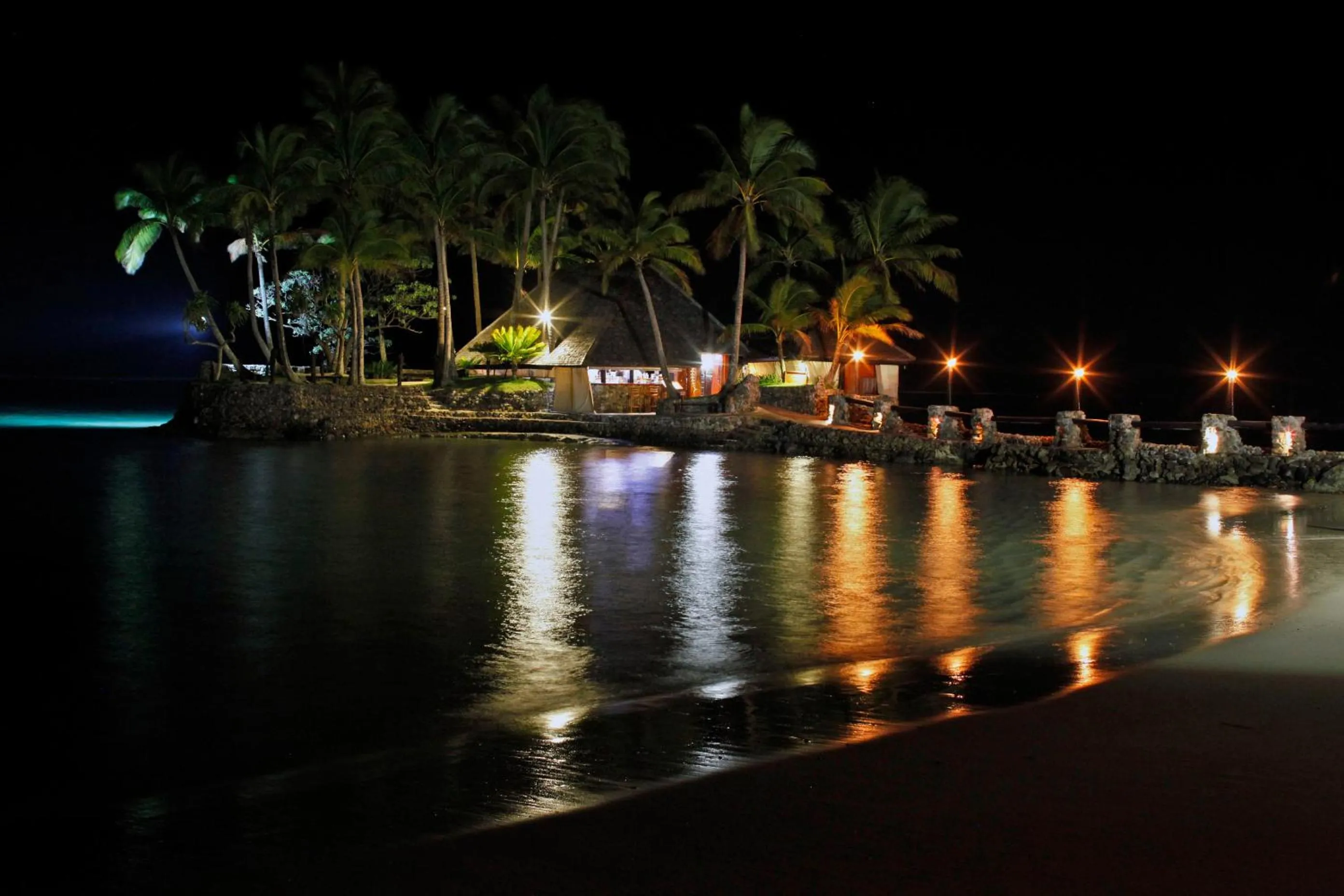 Night in The Warwick Fiji