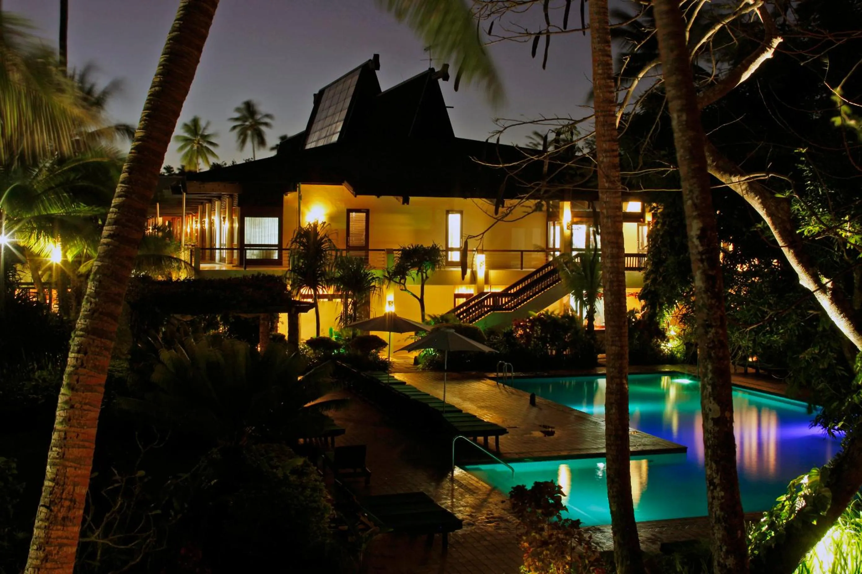 Night in The Warwick Fiji