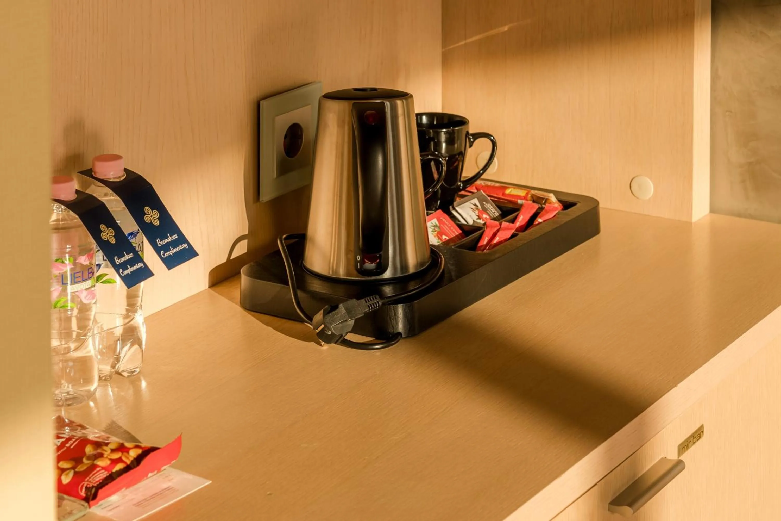 Coffee/tea facilities in Riga Islande Hotel with FREE Parking