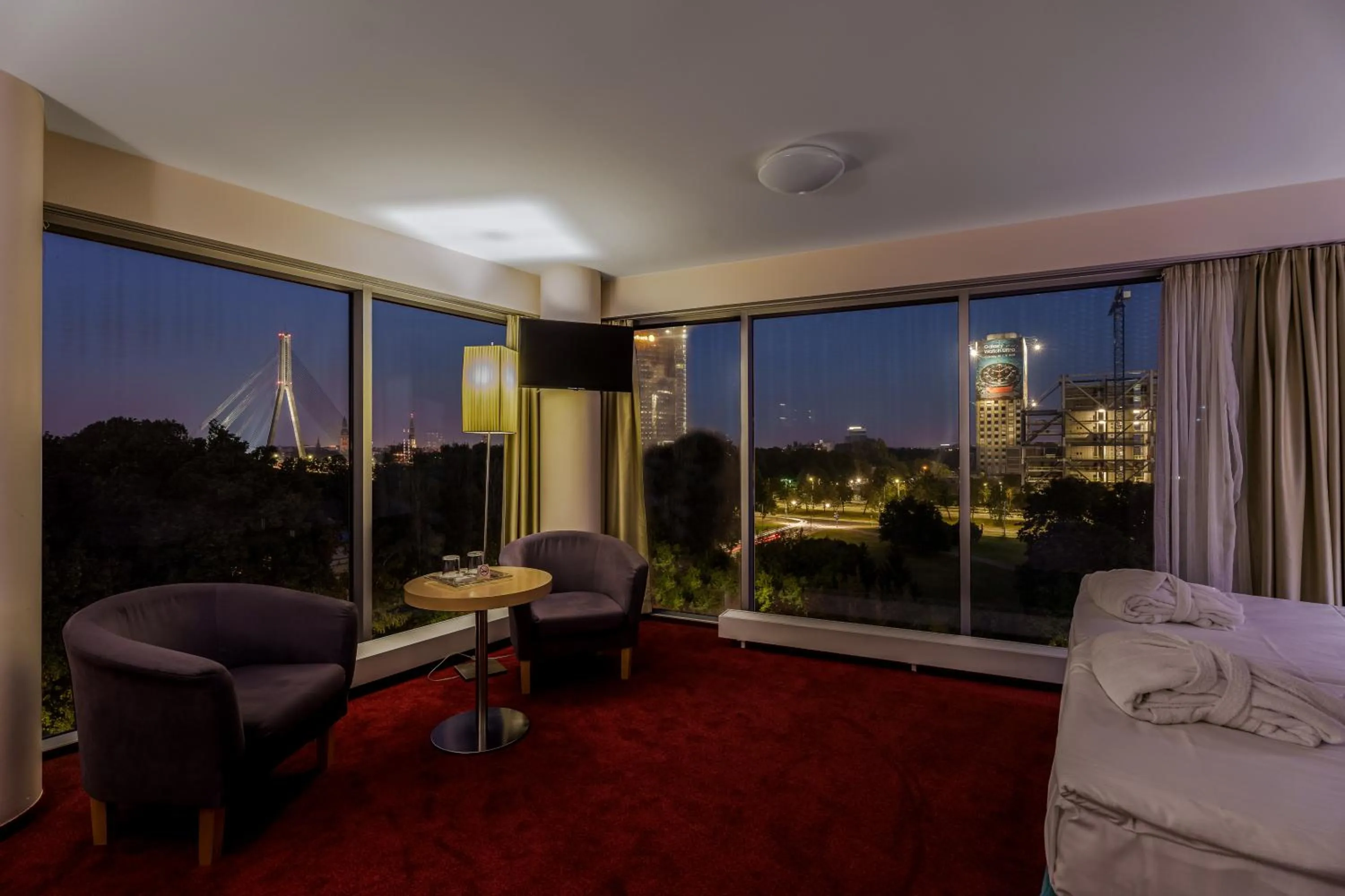 Photo of the whole room, Bed in Riga Islande Hotel with FREE Parking