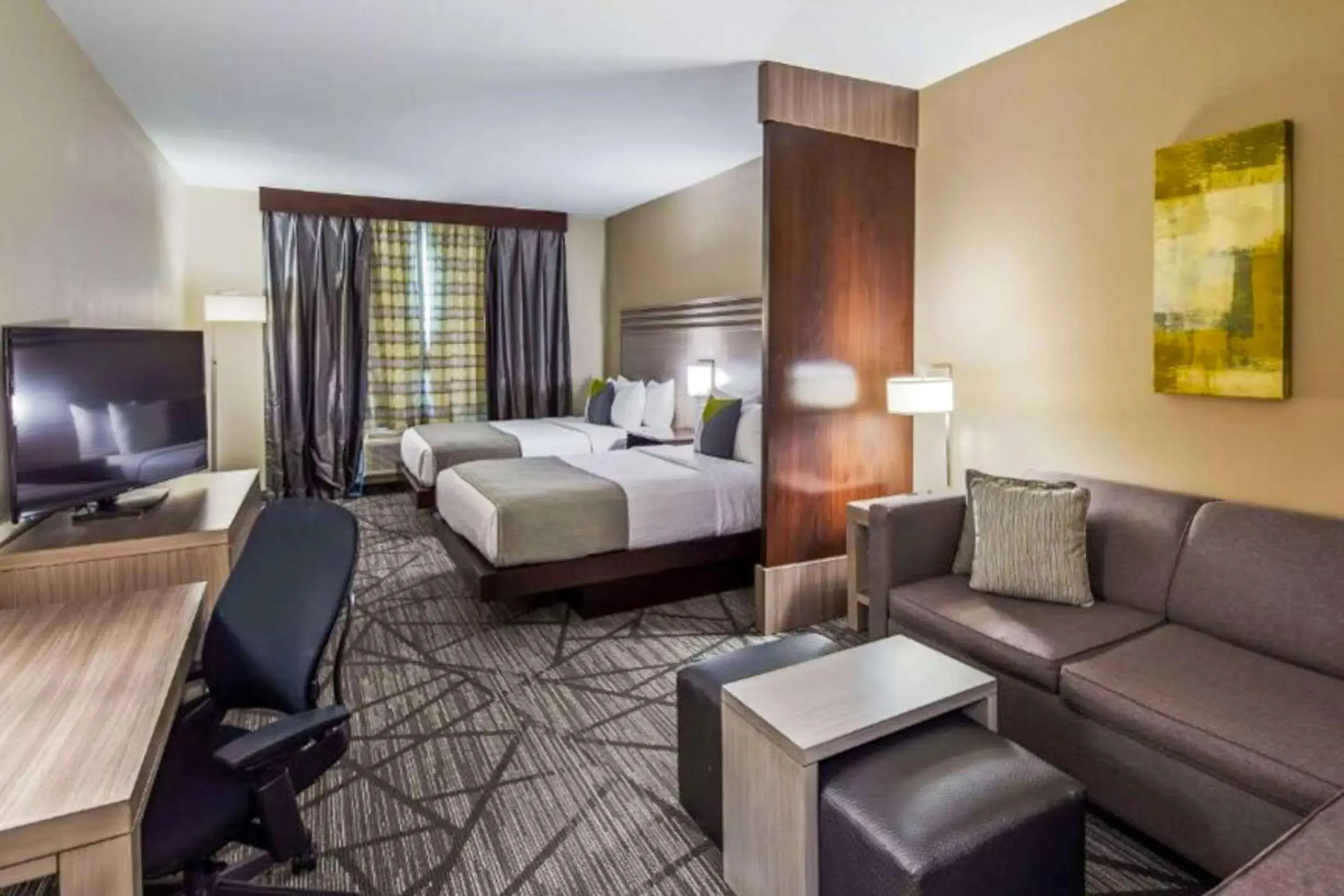 Queen Room with Two Queen Beds - Disability Access/Non-Smoking in Comfort Inn & Suites Houston I-45 North - IAH Queen Room with Two Queen Beds - Disability Access/Non-Smoking in Comfort Inn & Suites Houston I-45 North - IAH