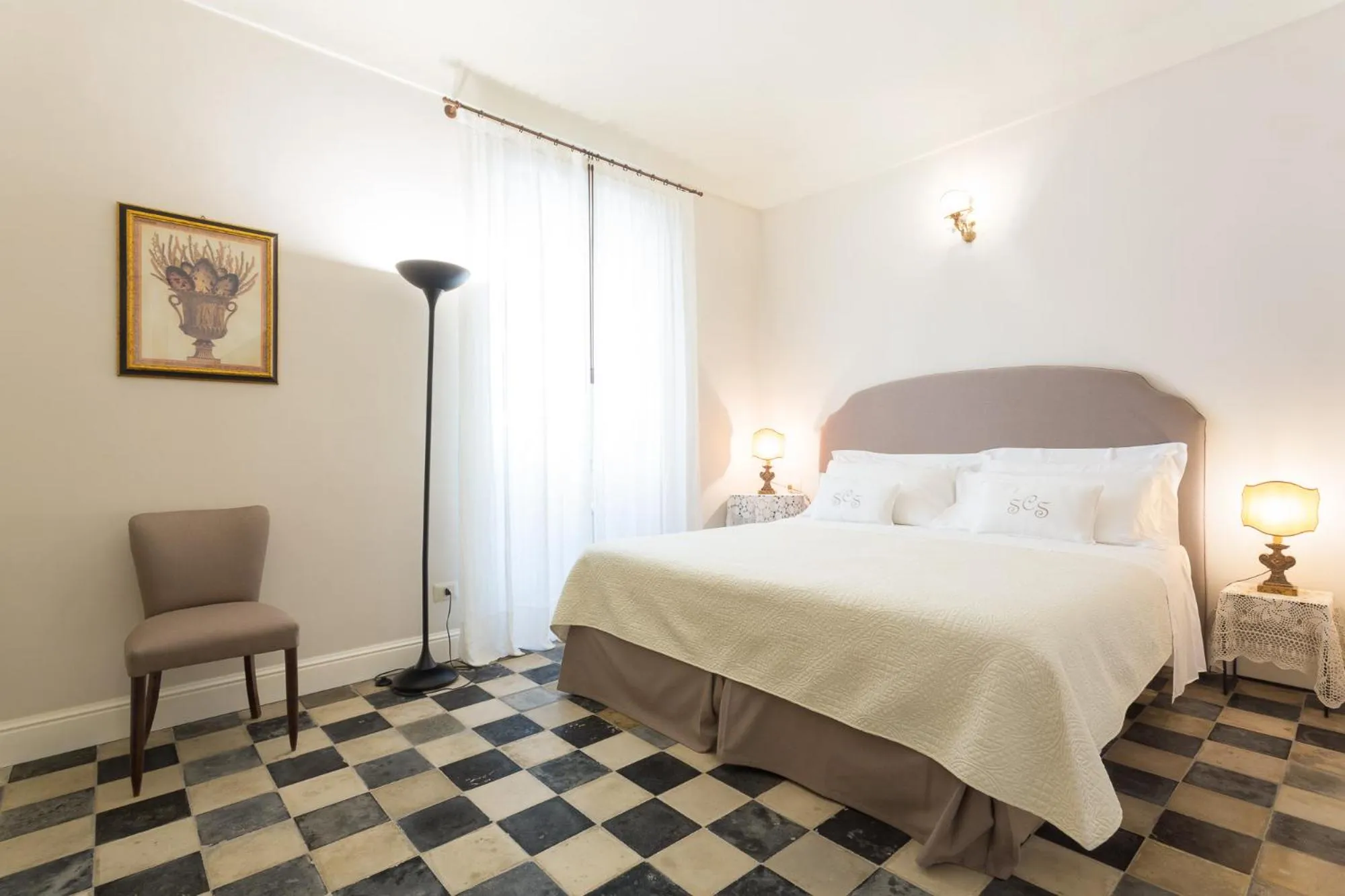 Bedroom, Bed in San Carlo Suites